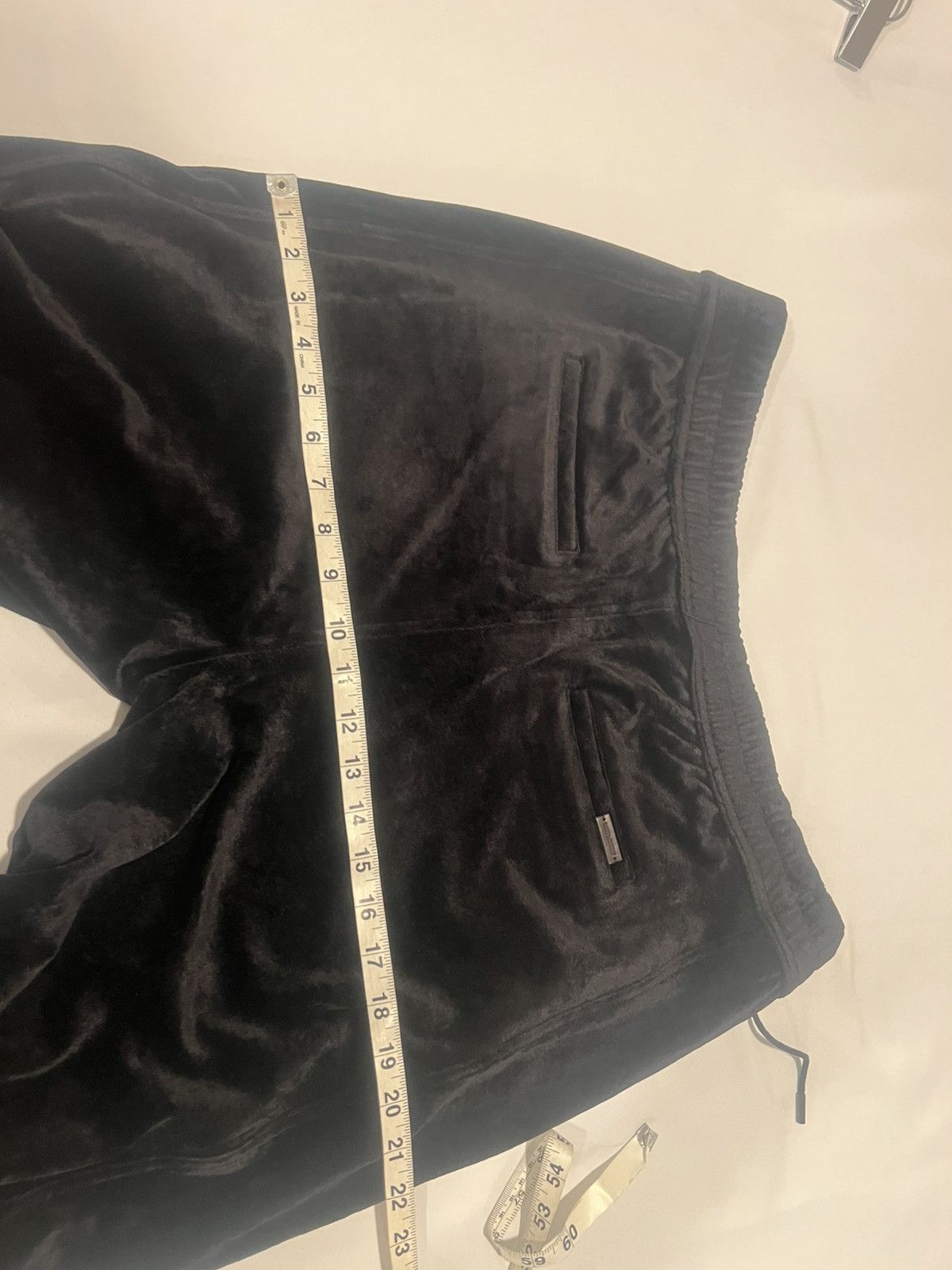 Saint Laurent velvet joggers pants. XL $1350
