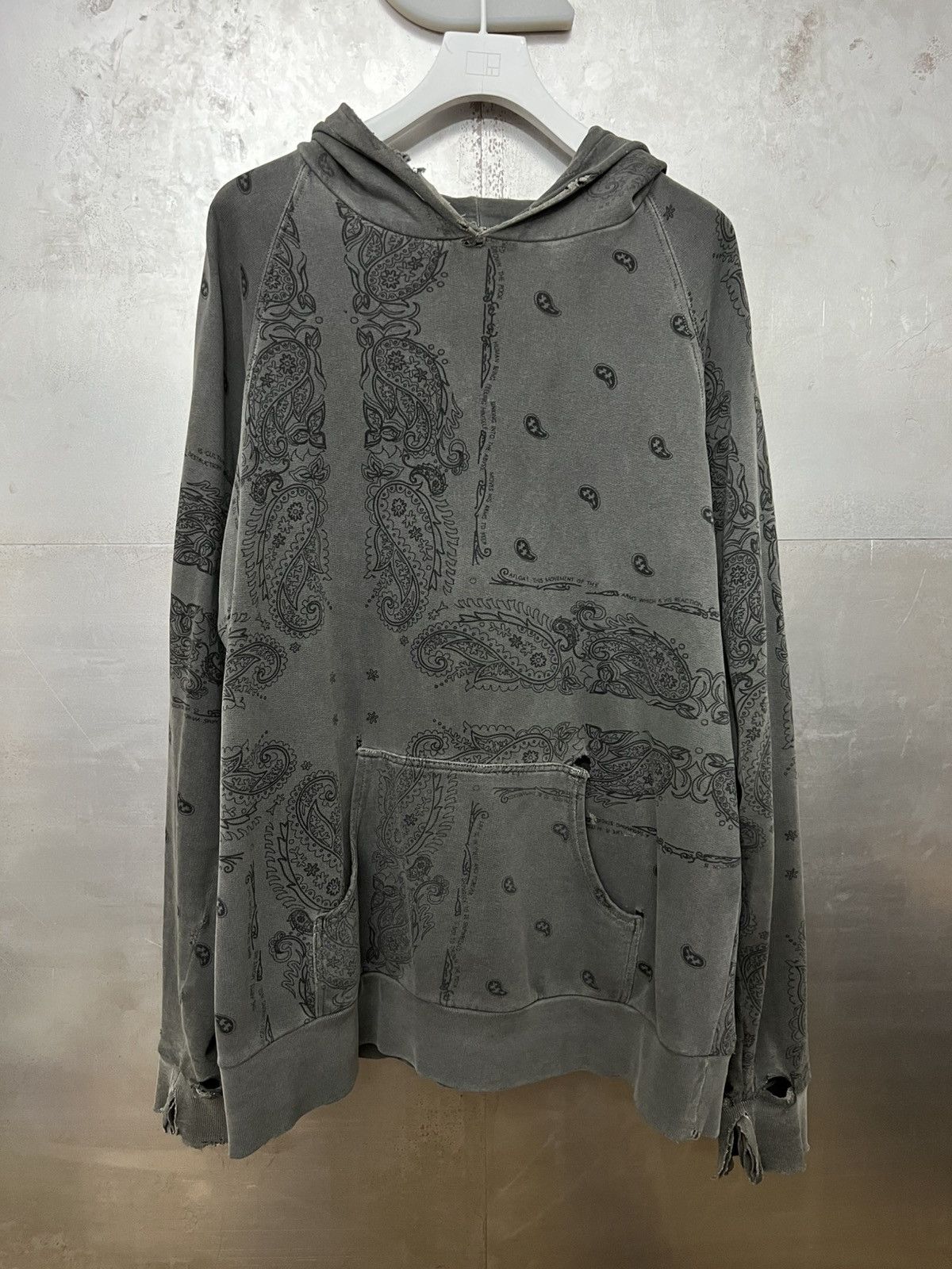 Raf Simons Raf Simons AW04 Waves Paisley Hoodie Size US L / EU 52-54 / 3 - 1 Thumbnail