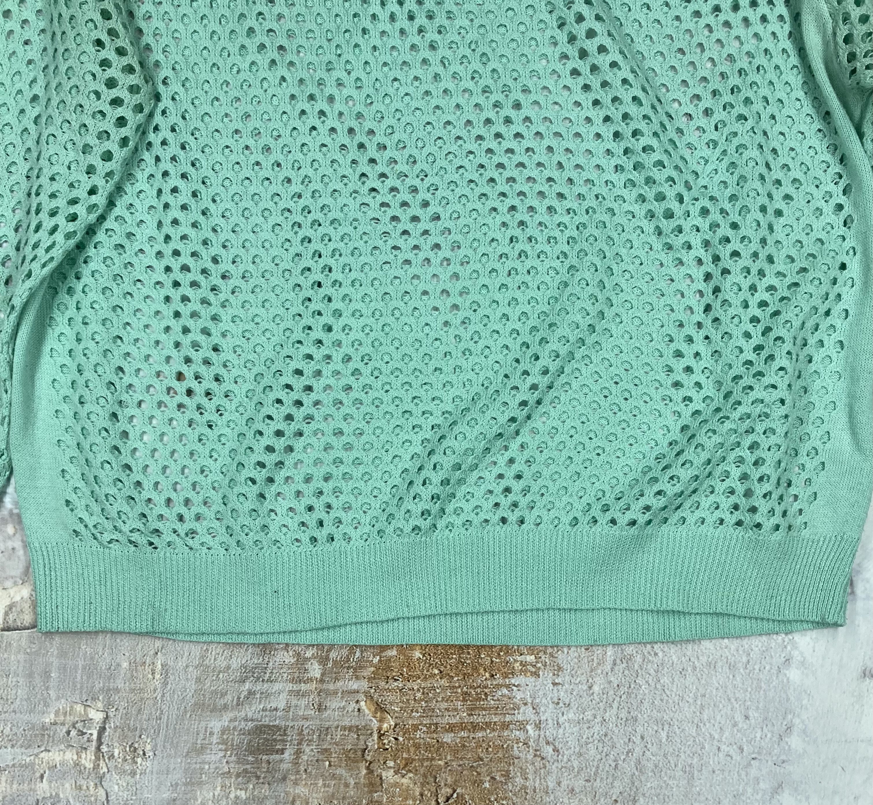 Vintage Vintage Mesh Sweater Women’s Size M Size M / US 6-8 / IT 42-44 - 2 Thumbnail
