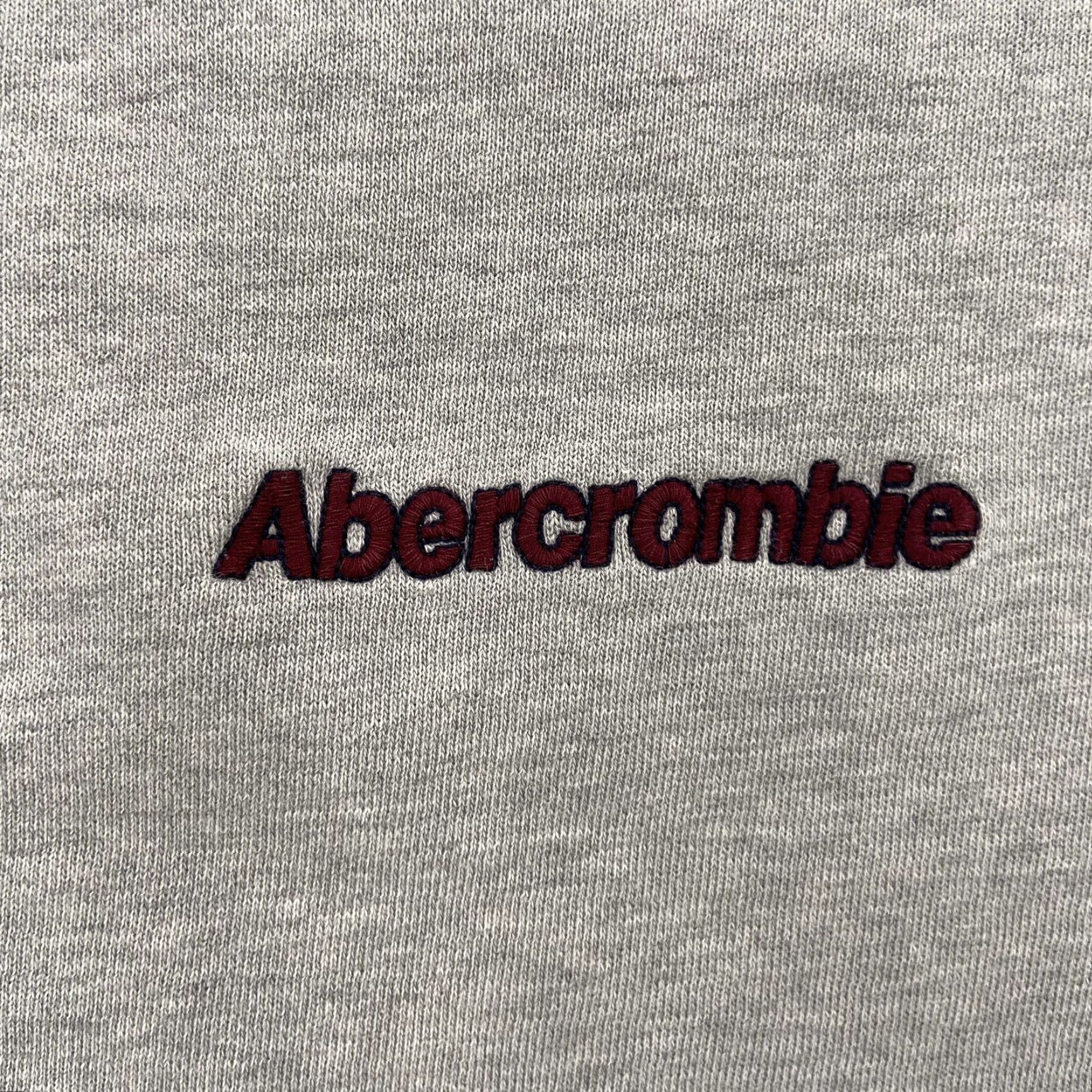 Abercrombie & Fitch VINTAGE Abercrombie & Fitch Sweater Mens Large Gray Crew Neck Pullover Logo All Seasons Knit Sweater - Mens L Grey - 90s/Logo/School style Size US L / EU 52-54 / 3 - 4 Thumbnail