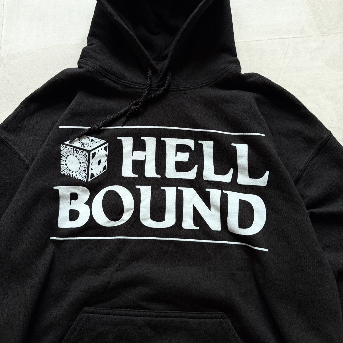 Vintage Hellbound Hellraiser Big Logo Movie Hoodie Y2K Size US L / EU 52-54 / 3 - 4 Thumbnail