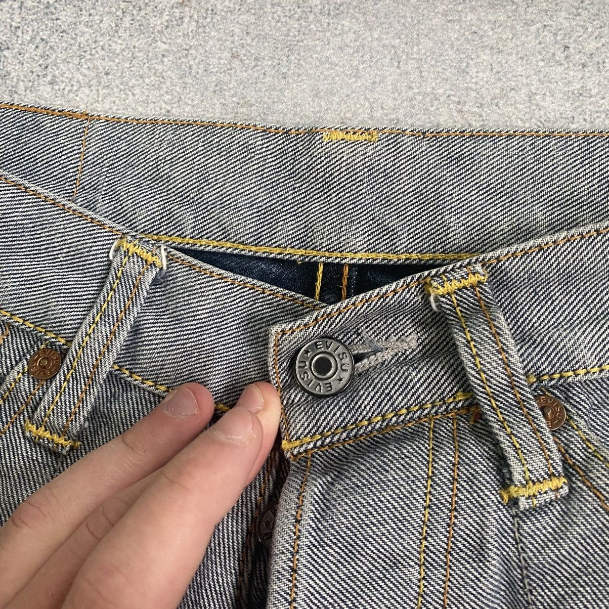 Evisu Vintage Evisu Jeans Embroidered Logo Baggy Y2K Size US 28 / EU 44 - 13 Thumbnail