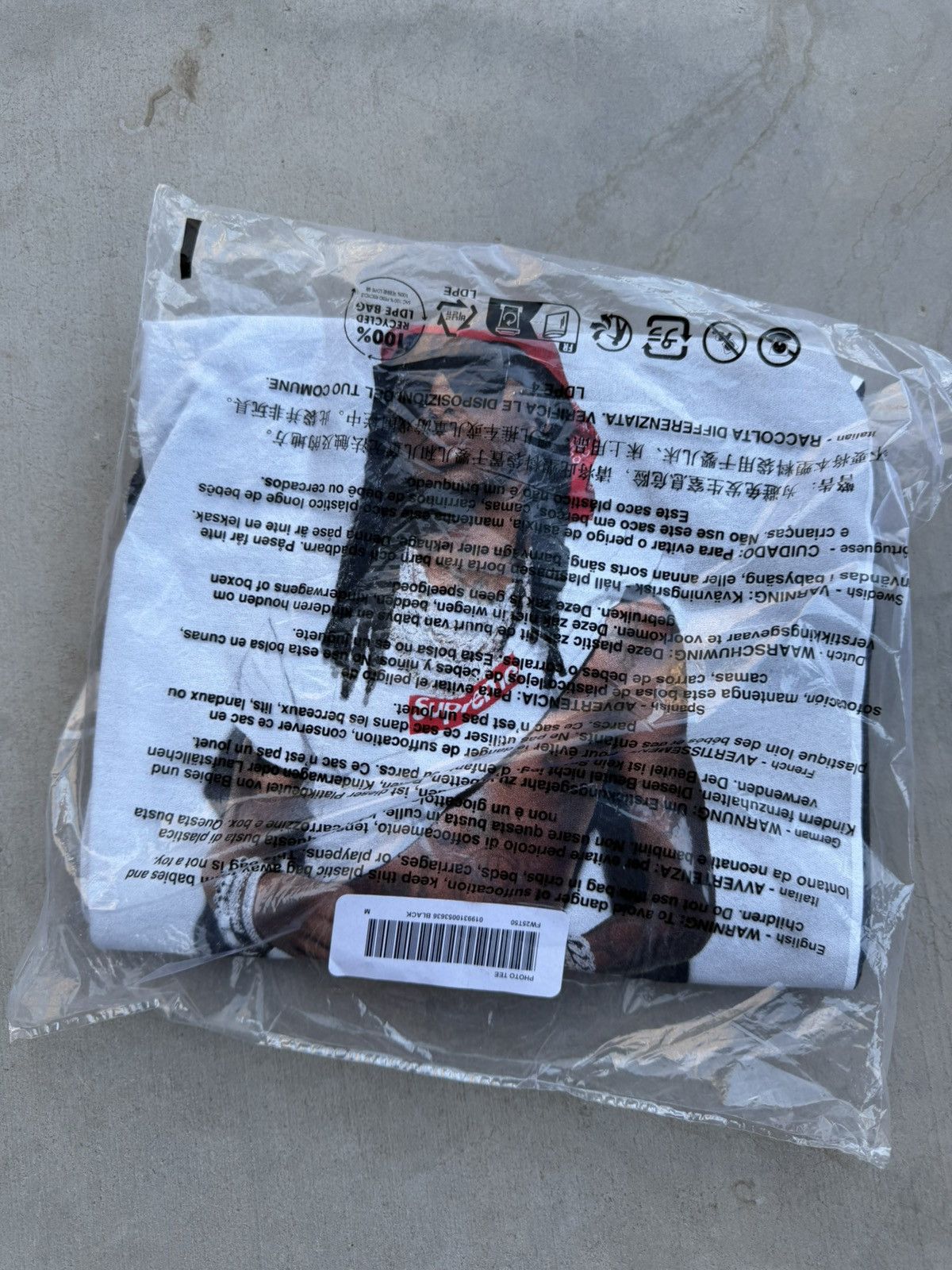 Supreme Supreme Playboy Carti Tee Black Size Medium New Size US M / EU 48-50 / 2 - 3 Thumbnail
