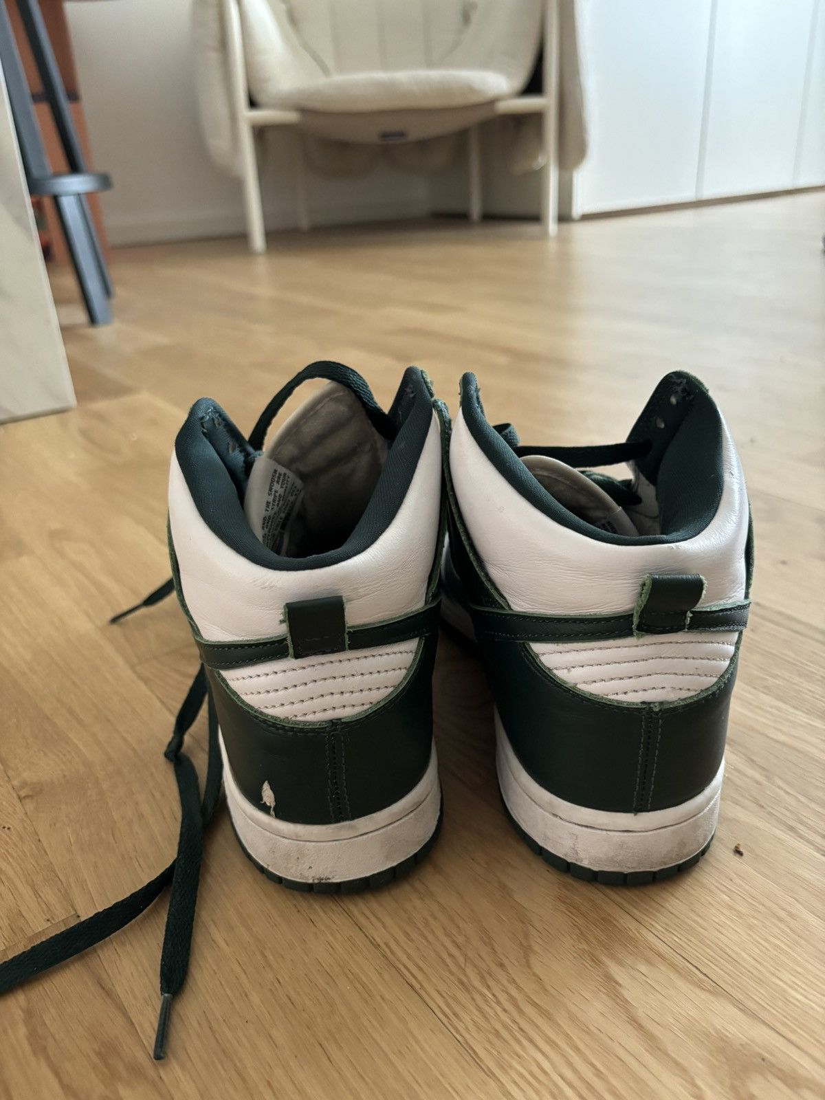 Nike Dunk Hi „Spartan Green“ in US9.5 Size US 9 / EU 42 - 6 Thumbnail