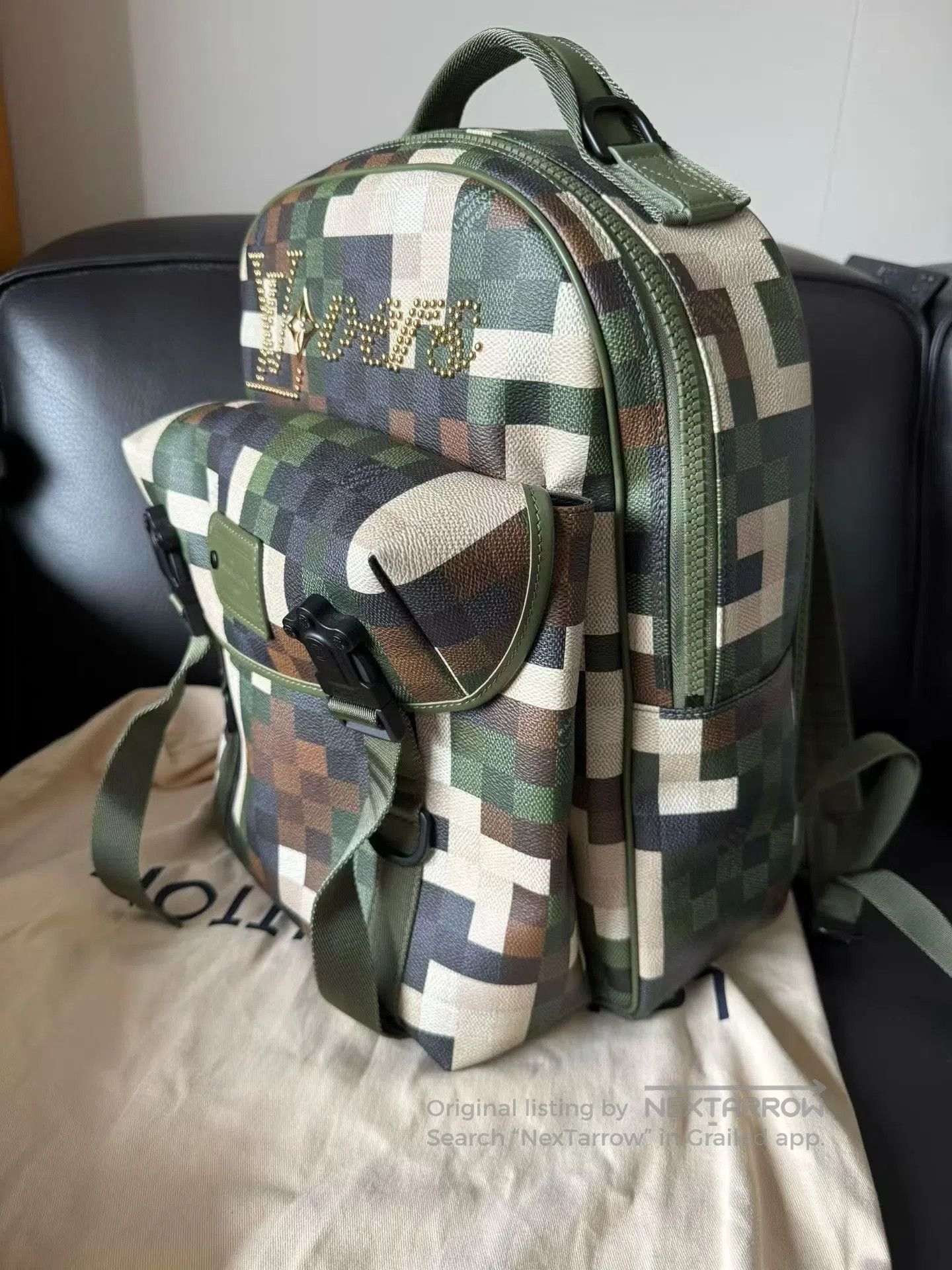 Louis Vuitton Louis Vuitton Pharrell Camo Backpack. Size ONE SIZE - 2 Thumbnail
