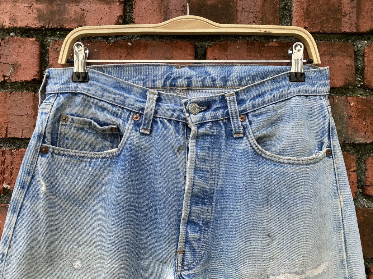 Levi's Vintage Clothing W32x30 Vintage levi's 501 redline selvedge distressed Size US 32 / EU 48 - 4 Thumbnail