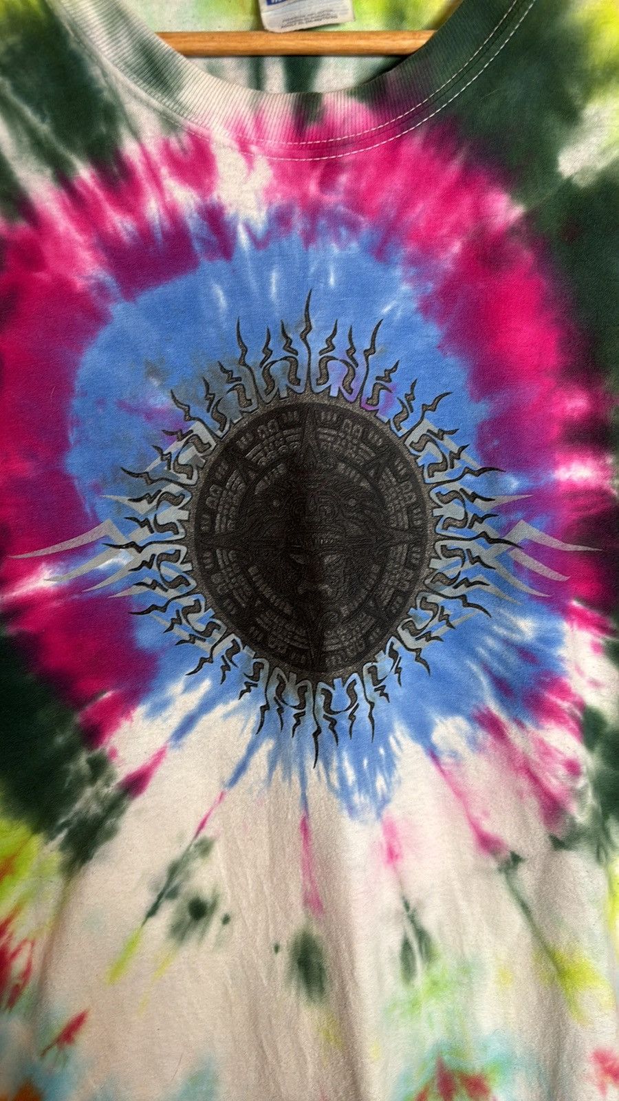 Band Tees × Vintage Vintage Tie Dye Shirt Size US XL / EU 56 / 4 - 2 Thumbnail