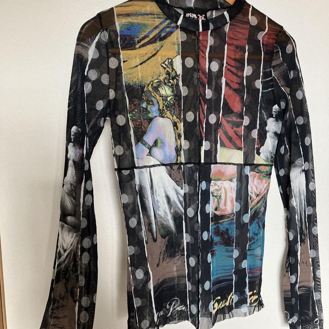 トップス jean paul gaultier homme powernet Jean Paul Gaultier Jean Paul Gaultier Men's Power Net Shirt