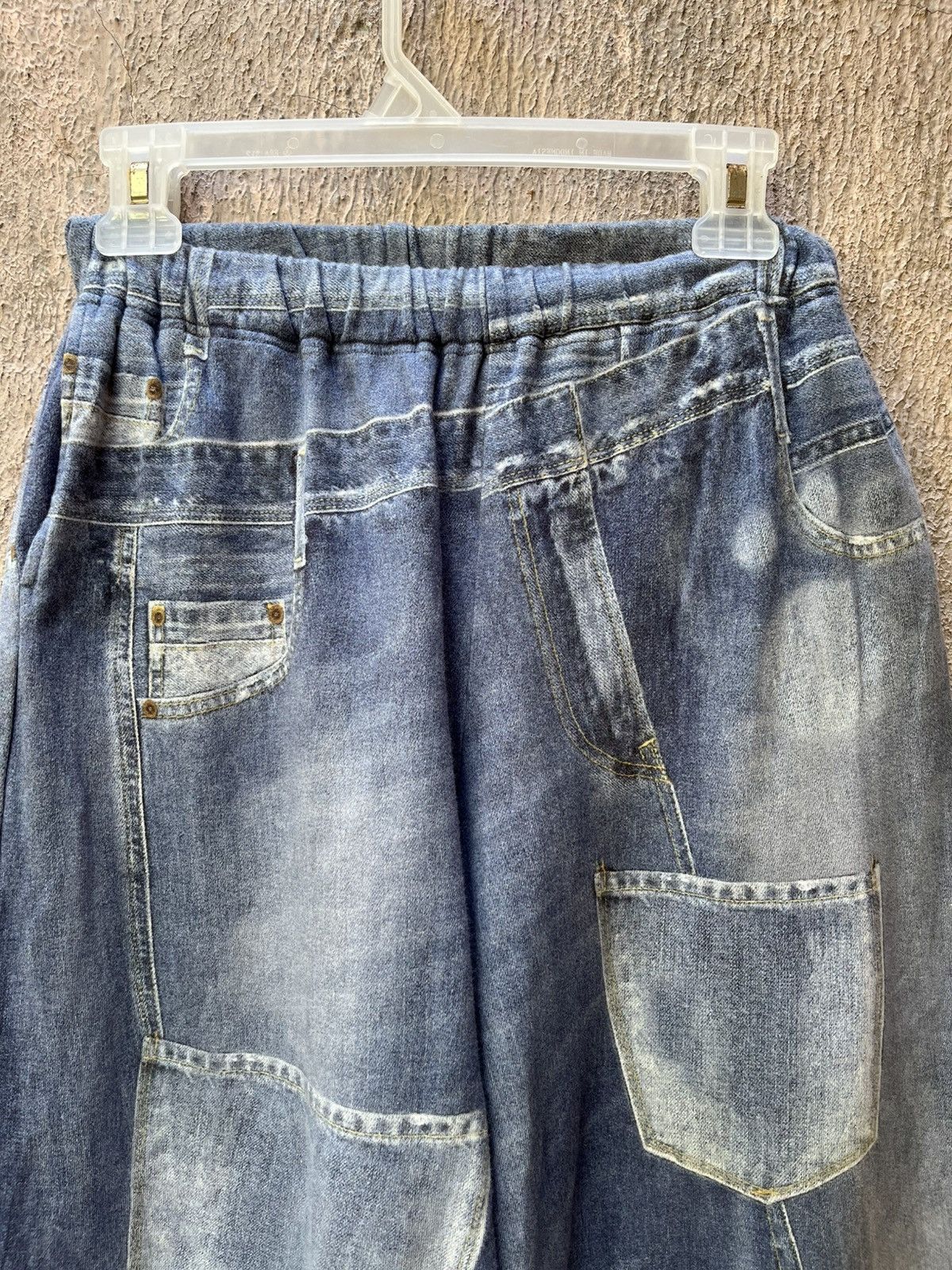 Tsumori Chisato Tsumori chisato Issey miyake wide pants Denim Print Size 26" / US 2 / IT 38 - 4 Thumbnail