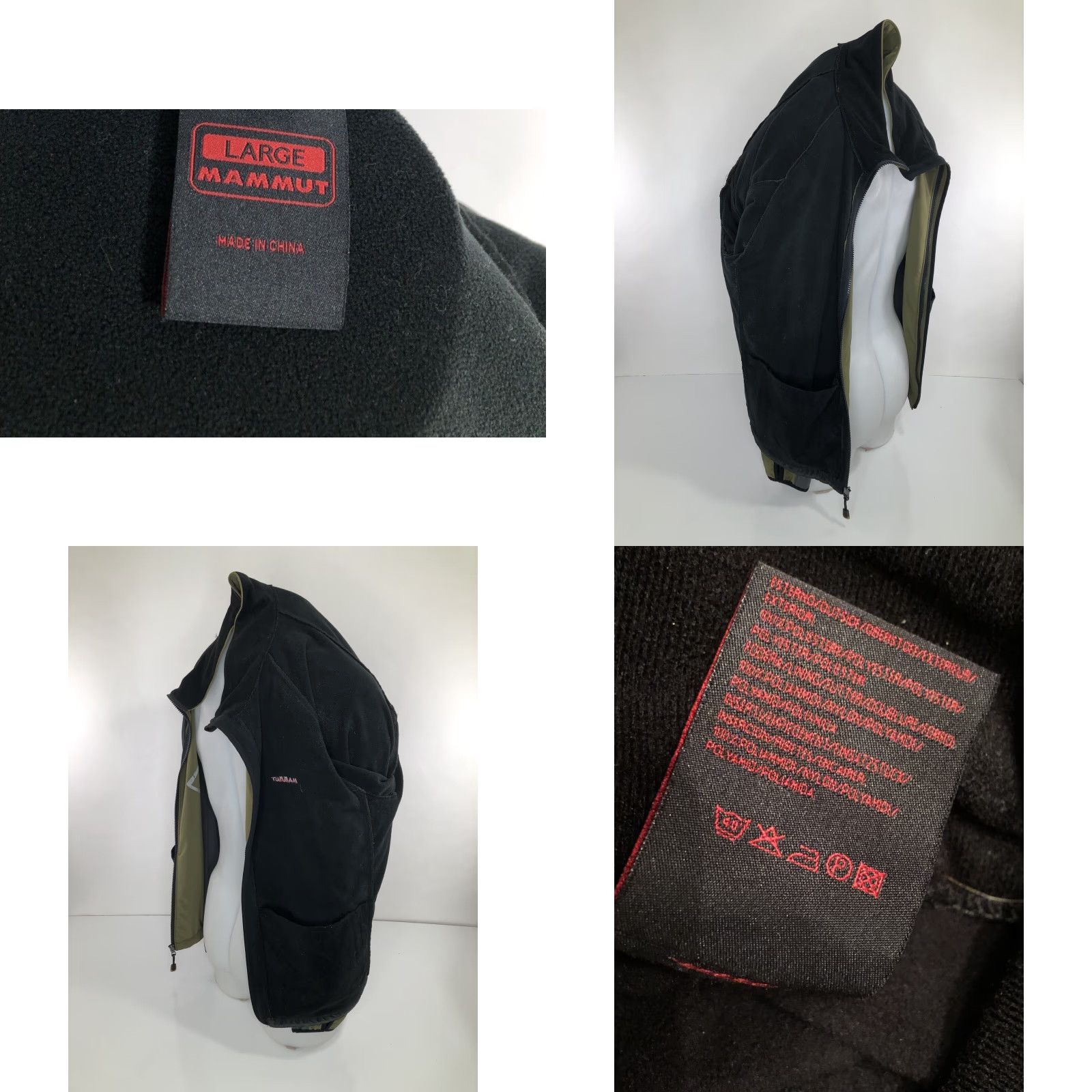 Mammut MAMMUT Embroidered Mammoth Mens Jacket L Thumbhole Green Softshell Size US L / EU 52-54 / 3 - 8 Thumbnail
