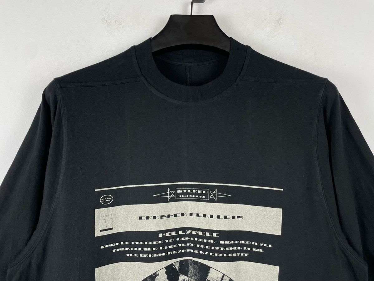 Rick Owens Drkshdw Rick Owens DRKSHDW Hollywood Tommy Tee Size US S / EU 44-46 / 1 - 7 Thumbnail