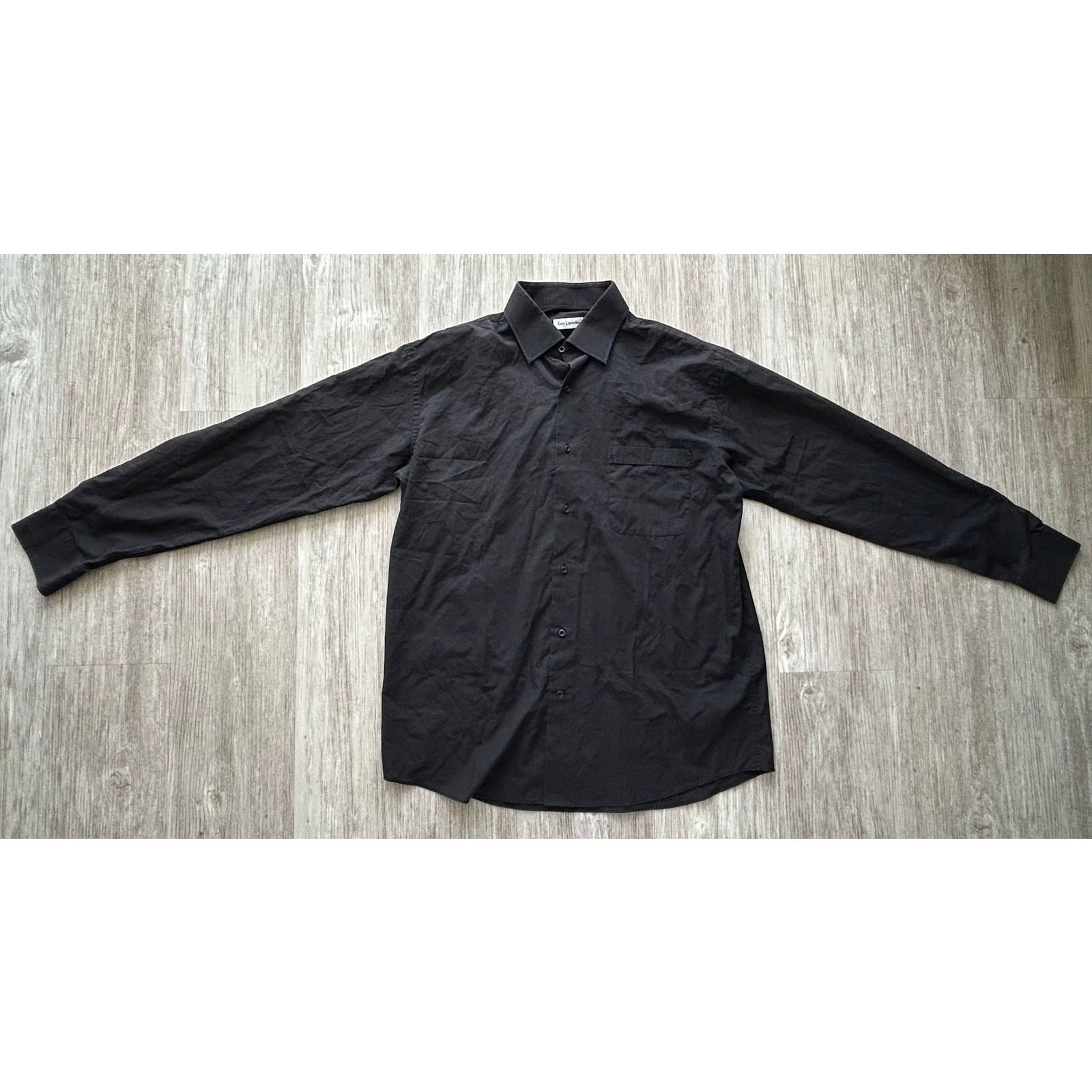 Guy Laroche Guy Laroche | Long Sleeve Button Down Dress Shirt | Large Size US L / EU 52-54 / 3 - 1 Thumbnail