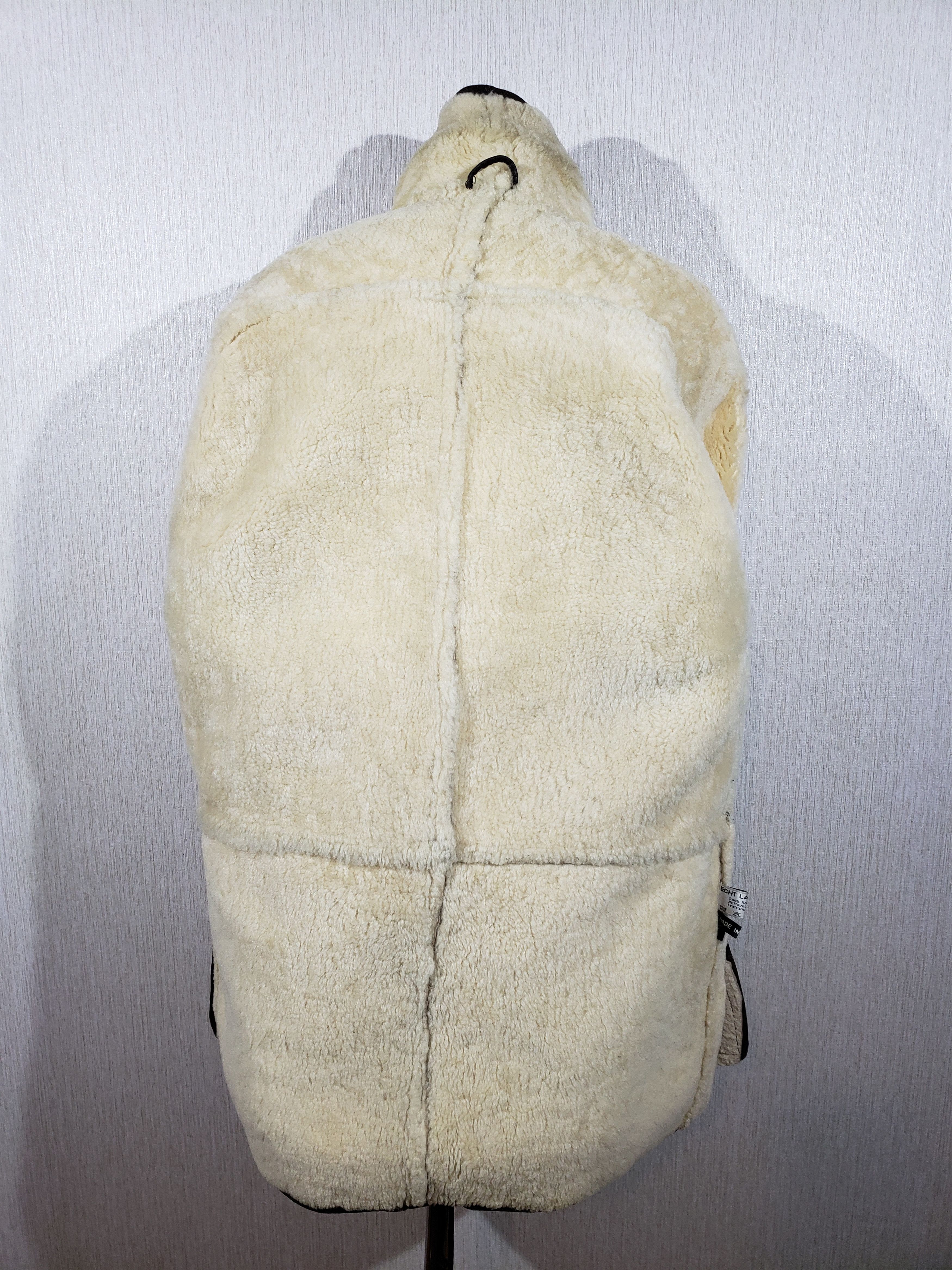 Other Brown men's sheepskin coat with buttons. Size US L / EU 52-54 / 3 - 7 Thumbnail