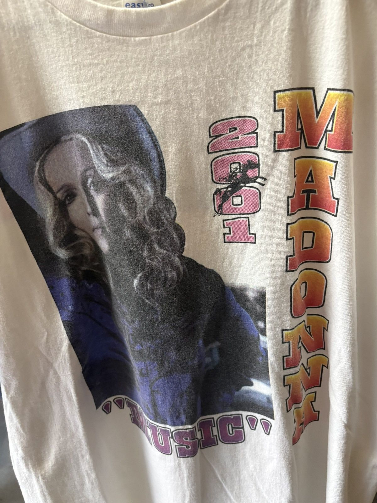 Band Tees 2001 Madonna Drowned Summer Tour T-Shirt Size US XL / EU 56 / 4 - 3 Thumbnail