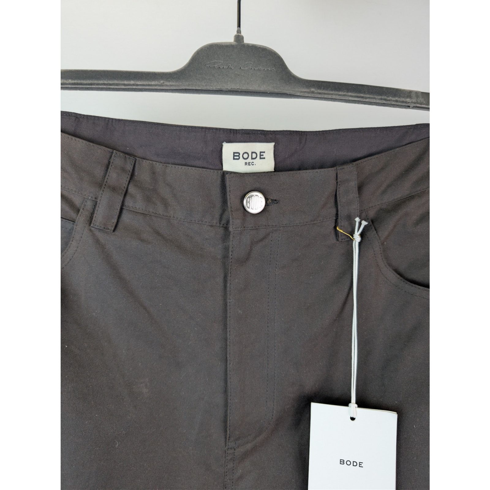 Bode o1rshd1 Waxed Cotton Knolly Brook Trousers in Brown Size US 38 / EU 54 - 8 Thumbnail
