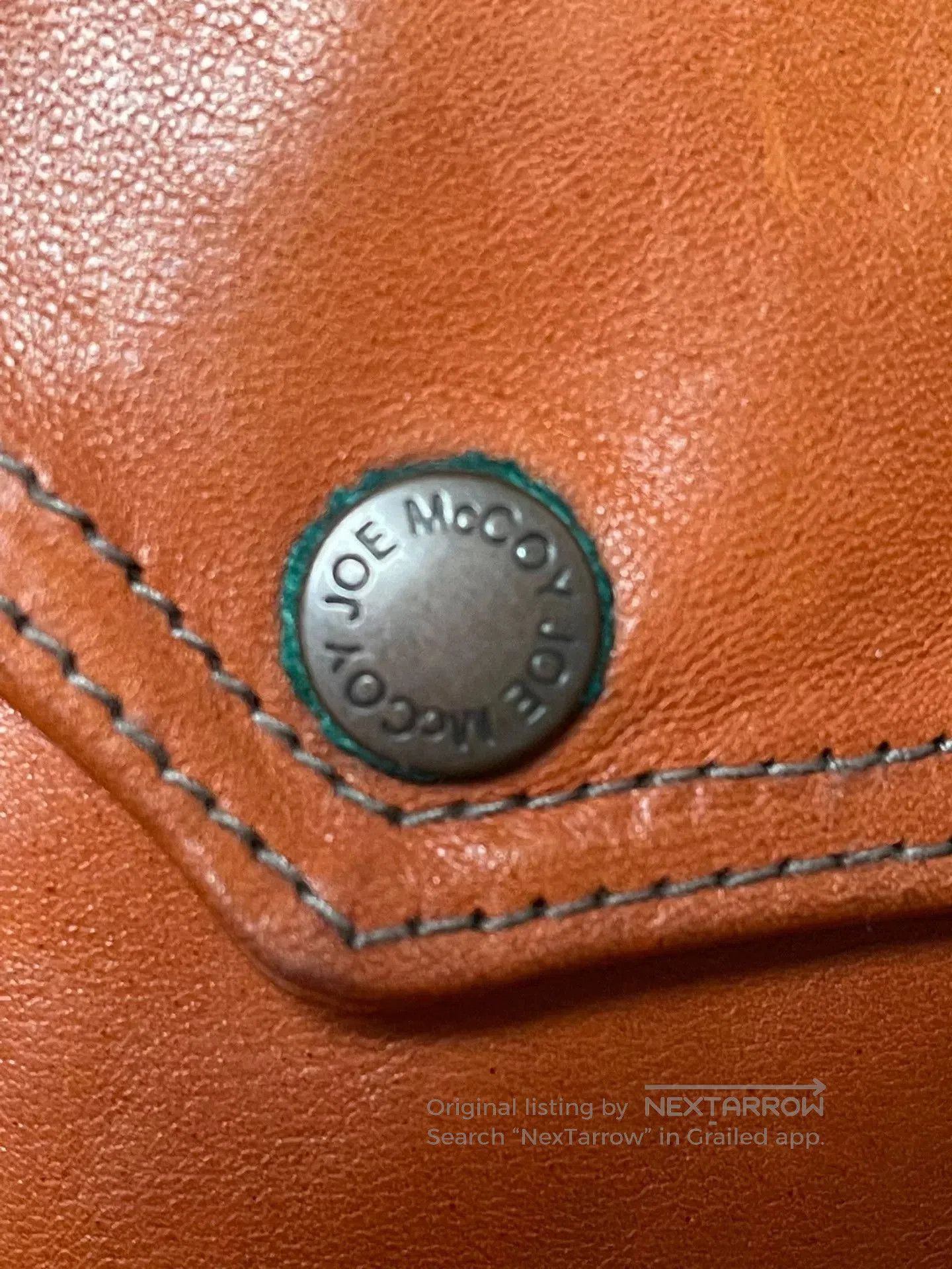 The Real McCoy's Joe McCoy Leather Jacket Size 42. Size US XS / EU 42 / 0 - 4 Thumbnail