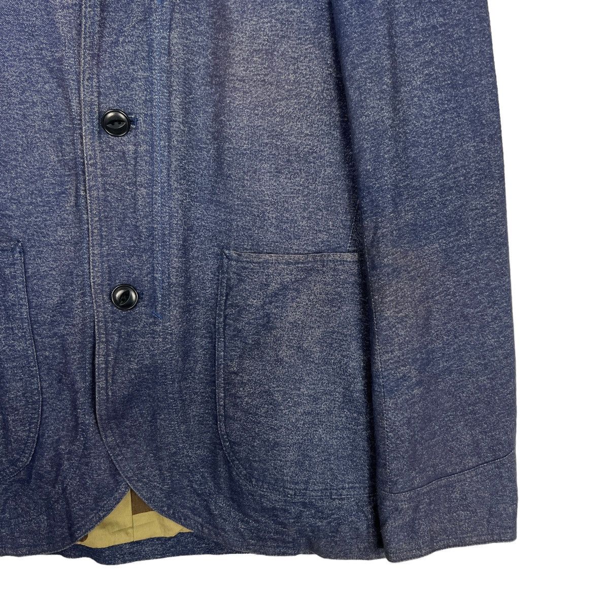 Indigo 🔥 HYPERION INDIGO BLUE CAMO LINING CHORE JACKET MADE MADE Size US S / EU 44-46 / 1 - 5 Thumbnail