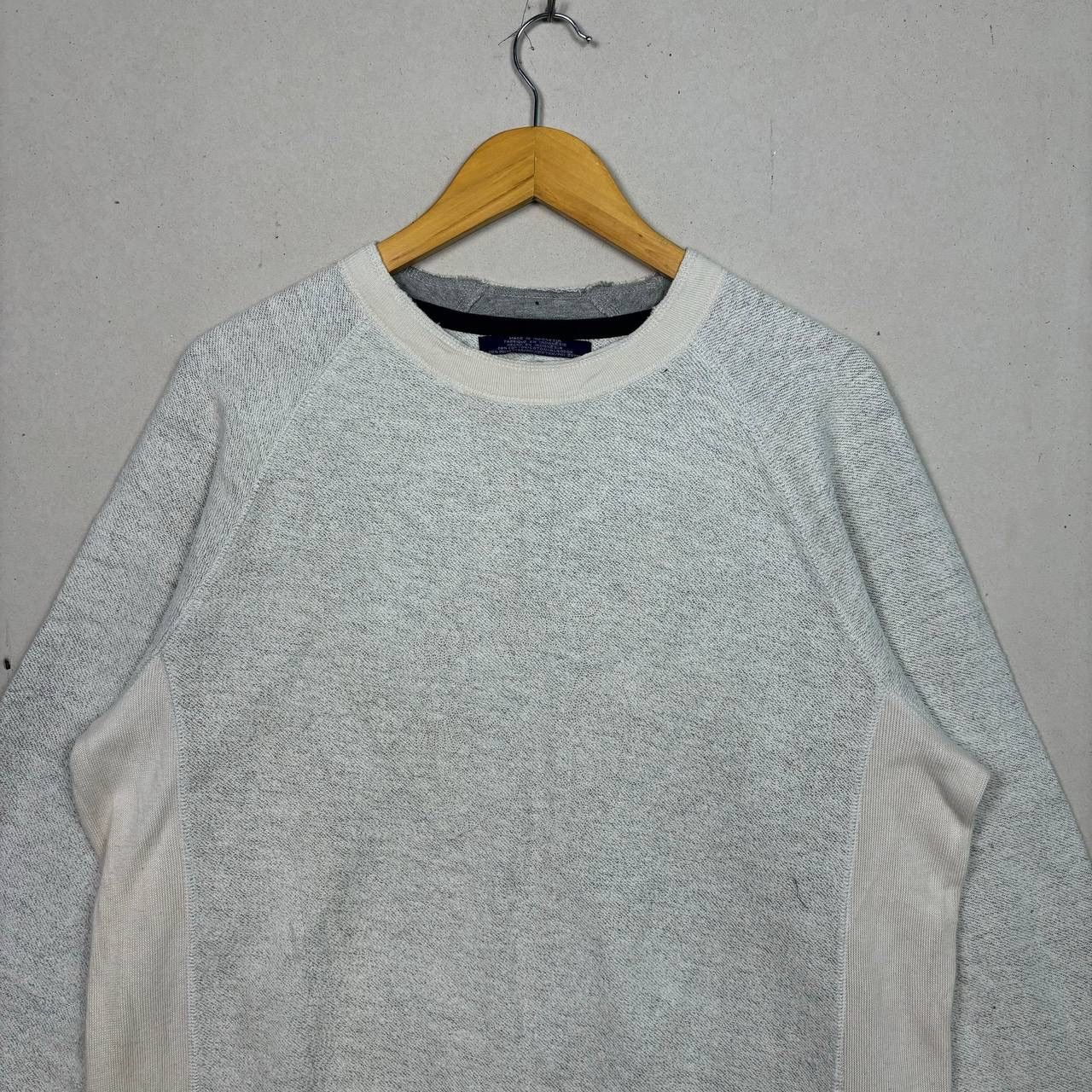 Tommy Jeans Vintage Tommy Jeans Reverse Weave Sweatshirt Gray 90s S Size US S / EU 44-46 / 1 - 3 Thumbnail