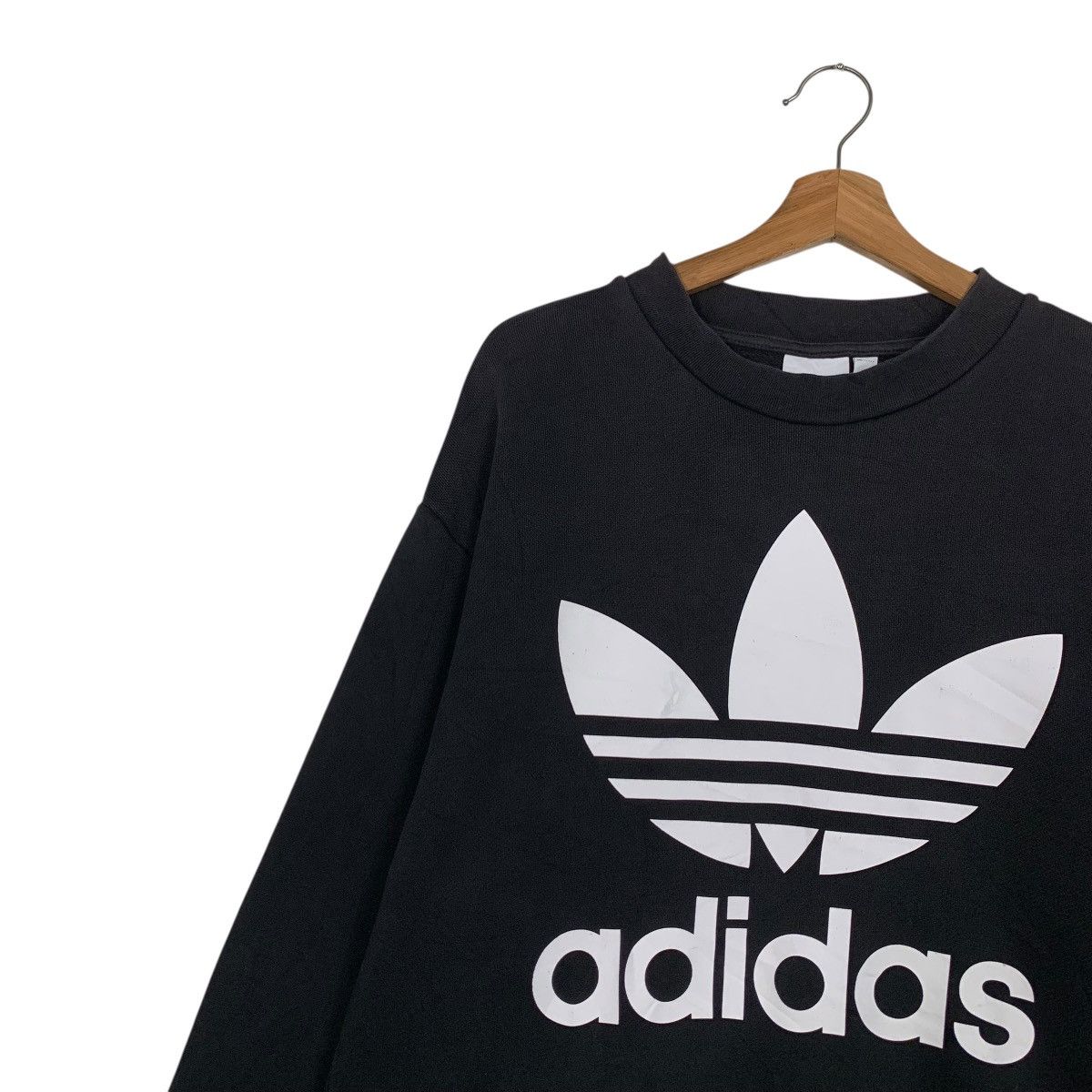 Adidas ADIDAS Big Logo Crewneck Oversized Sweatshirt #3544-C162 Size US S / EU 44-46 / 1 - 3 Thumbnail