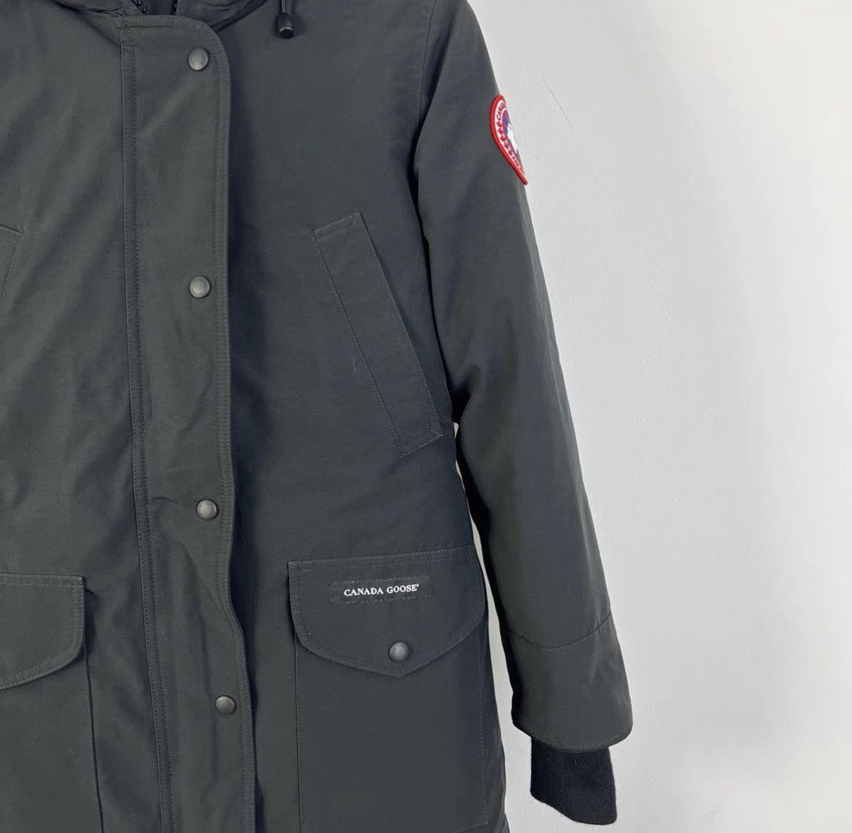 Canada Goose Canada Goose / Black Waist-Tie Parka Down Jacket K12 Size XS / US 0-2 / IT 36-38 - 4 Thumbnail
