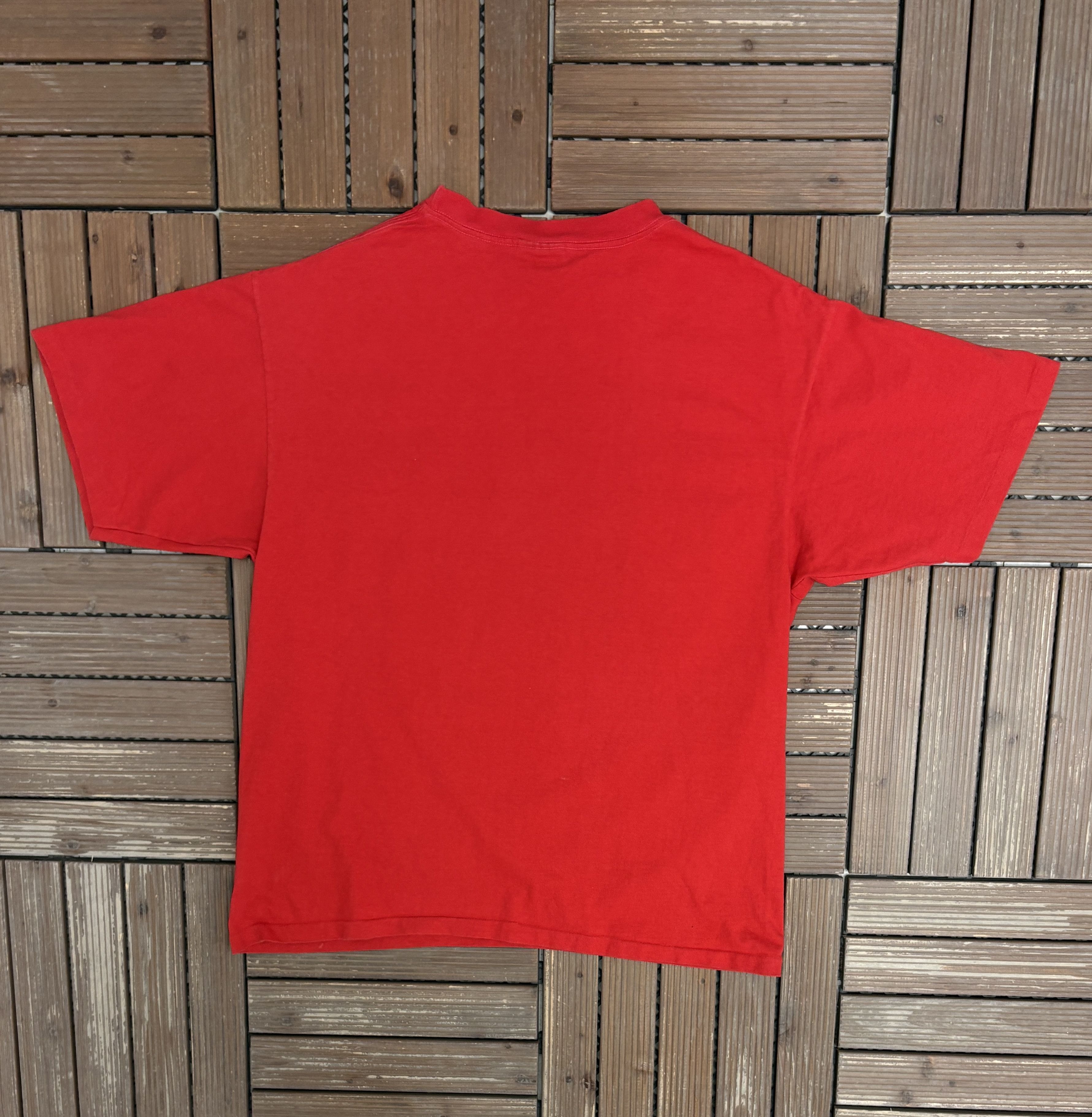 Vintage Wisconsin Badgers Vintage Red T-Shirt Tee Size US L / EU 52-54 / 3 - 5 Thumbnail