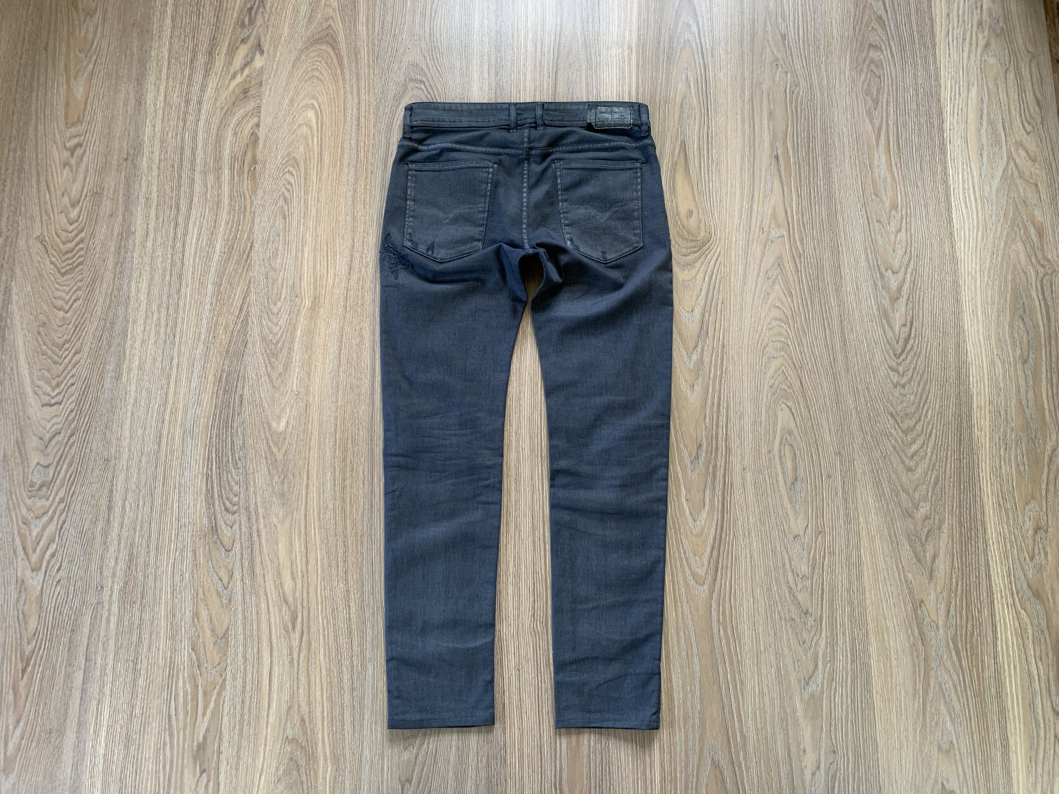Diesel Diesel Sleenker Slim Skinny Gray Stretch Jeans Size US 31 - 3 Thumbnail