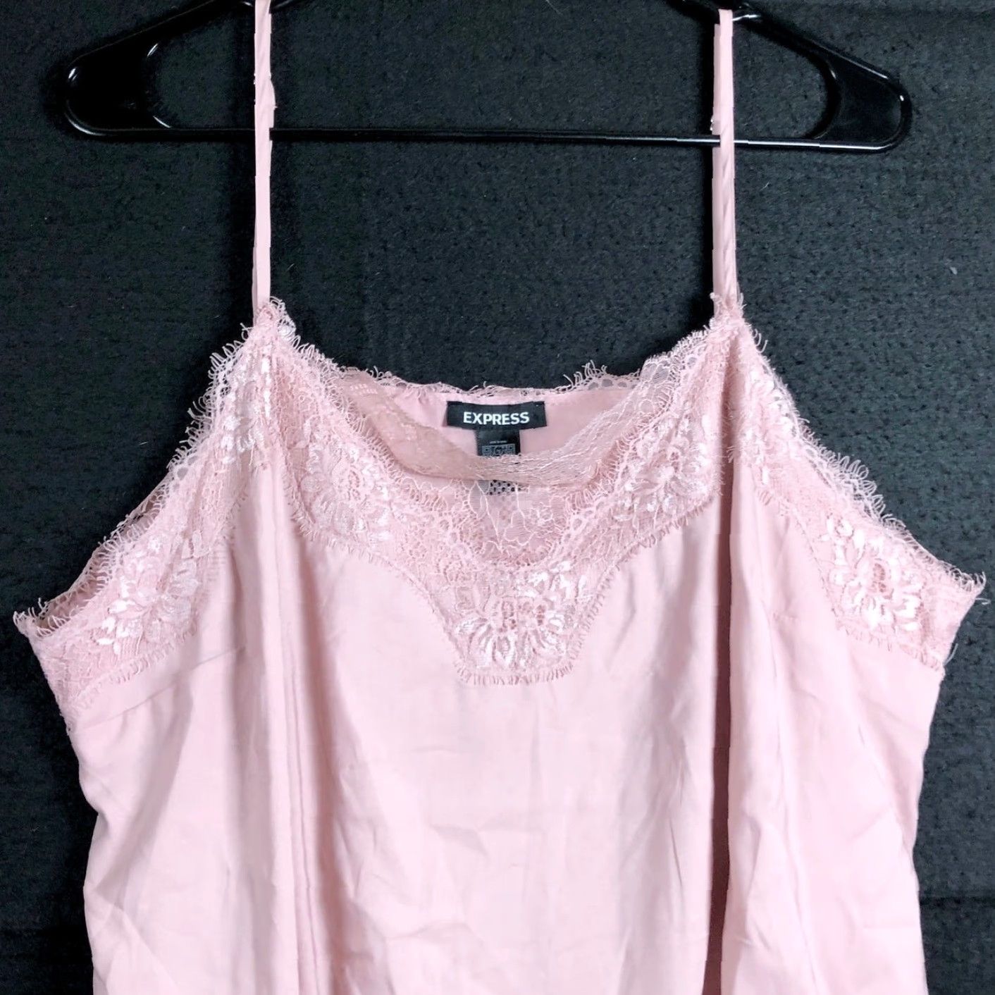 Express Express Bodysuit Pink Lace Tank Top XL Womens Streetwear Conscious Stretch Size XL / US 12-14 / IT 48-50 - 2 Thumbnail