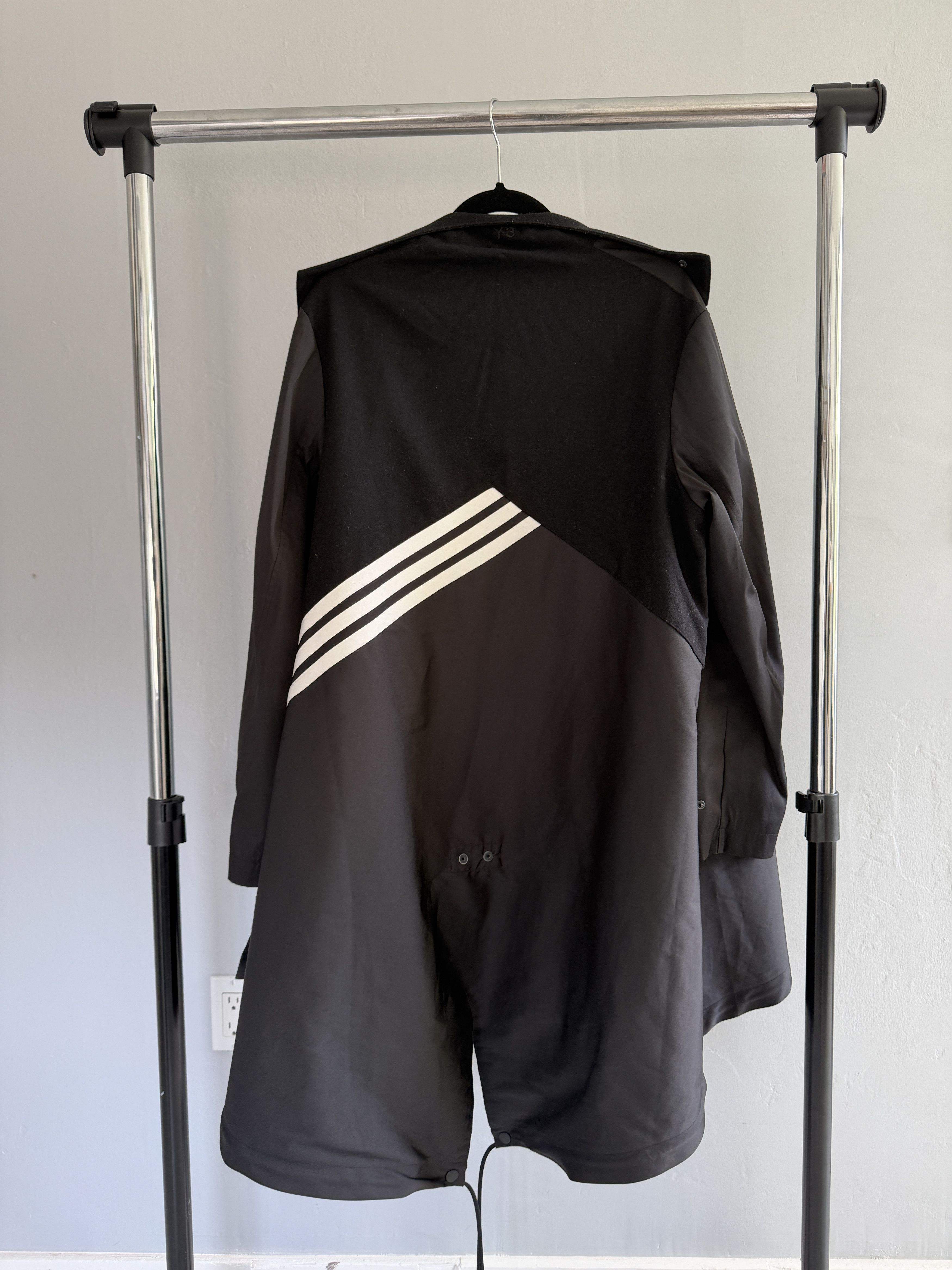 Y-3 Adidas Y-3 Yohji Yamamoto Asymmetrical Cloak Size US S / EU 44-46 / 1 - 4 Thumbnail