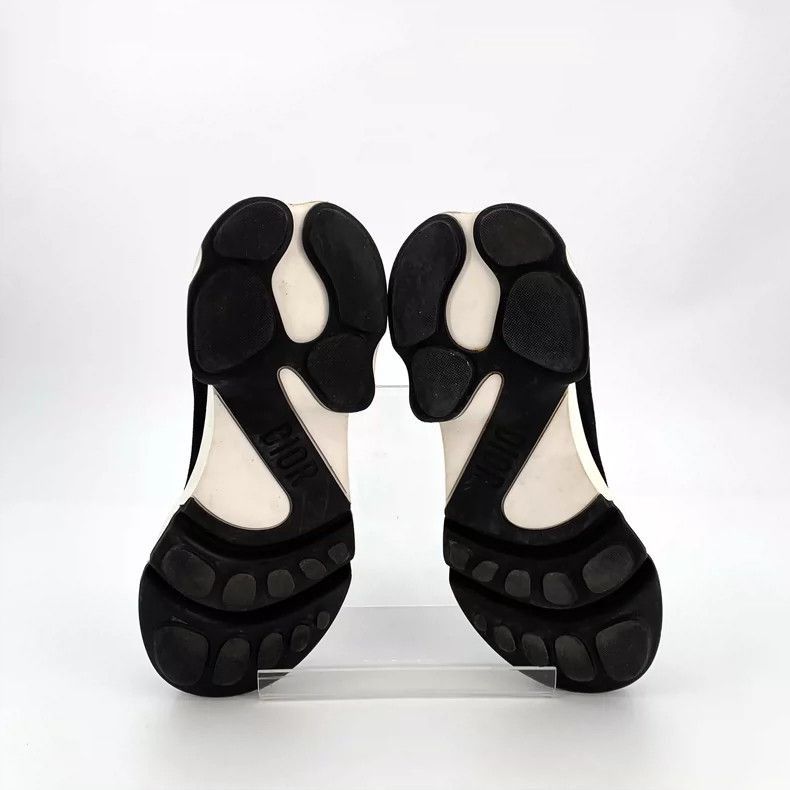 Black Logo Sock Sneakers by Dior-2505