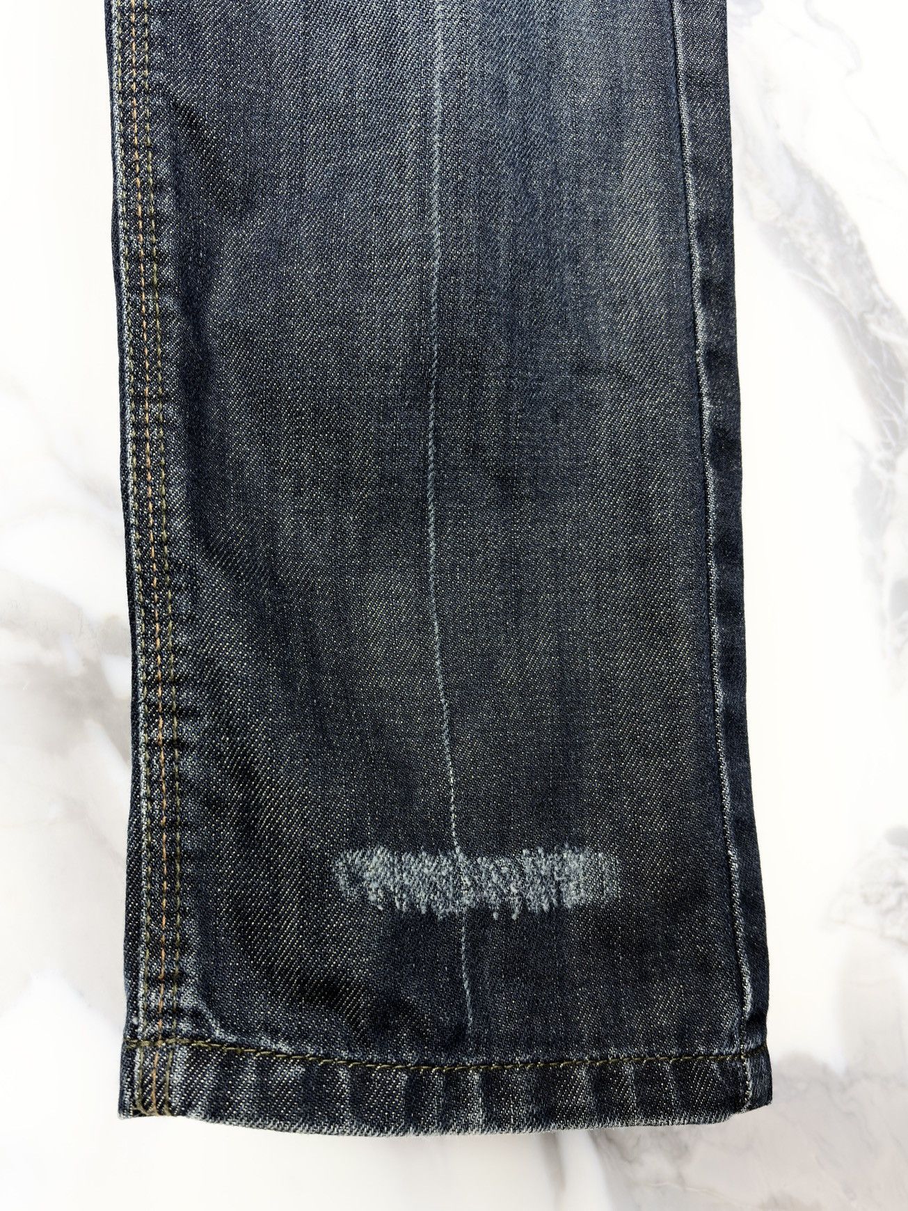 Raf Simons Raf By Raf Simons Faded Indigo Denim Jeans Distressed Size US 32 / EU 48 - 5 Thumbnail