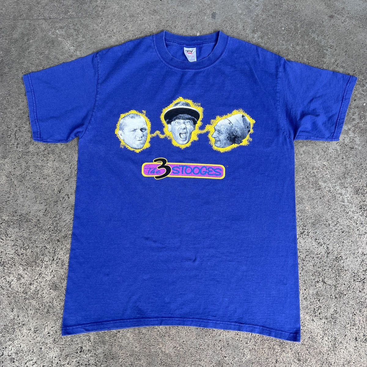 Vintage Vintage Y2K The Three Stooges Promo Tee comedy movie Size US L / EU 52-54 / 3 - 2 Thumbnail