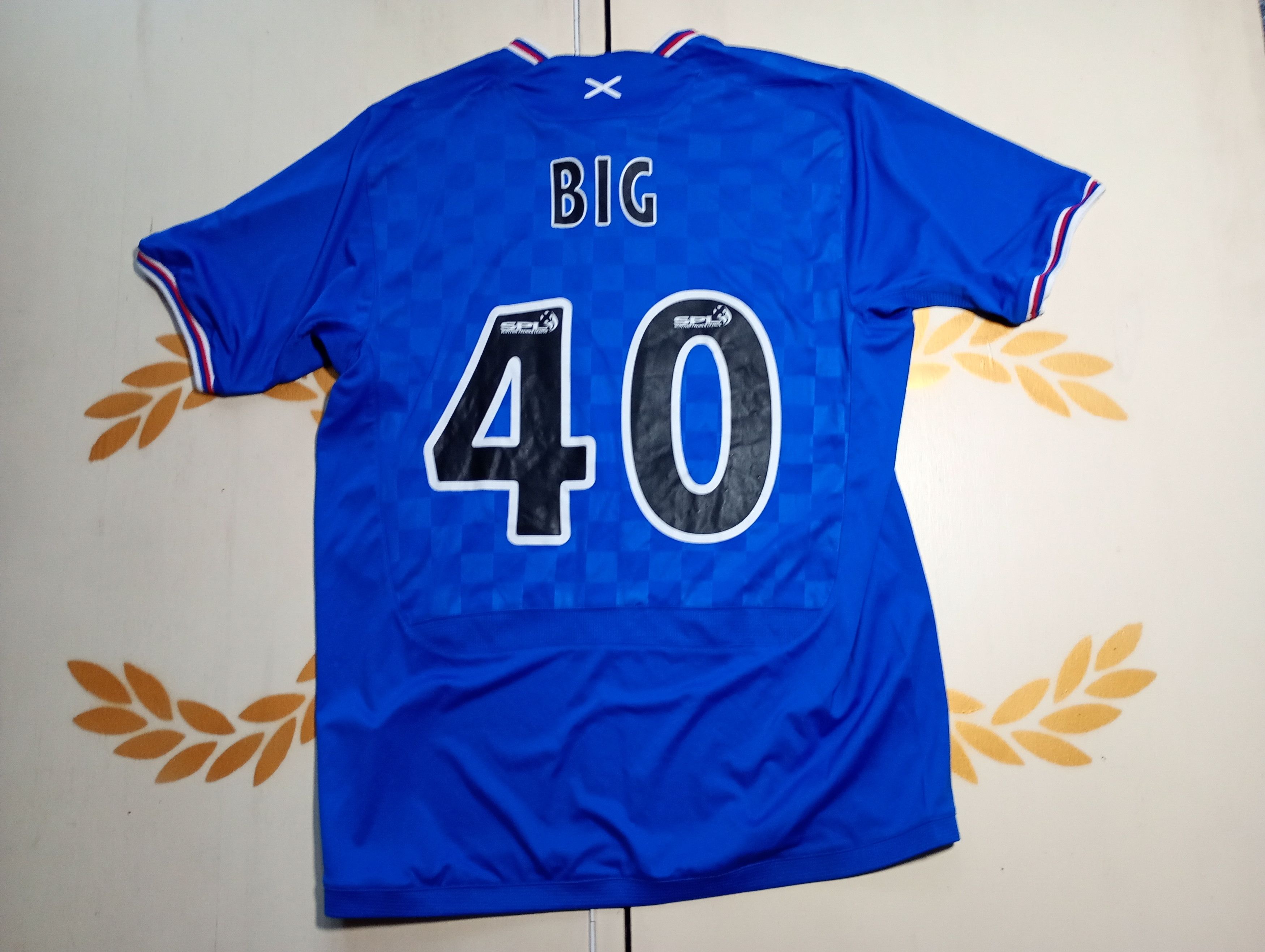 Umbro Umbro Glasgow Rangers Home Jersey 2009-2010 Size US L / EU 52-54 / 3 - 10 Thumbnail