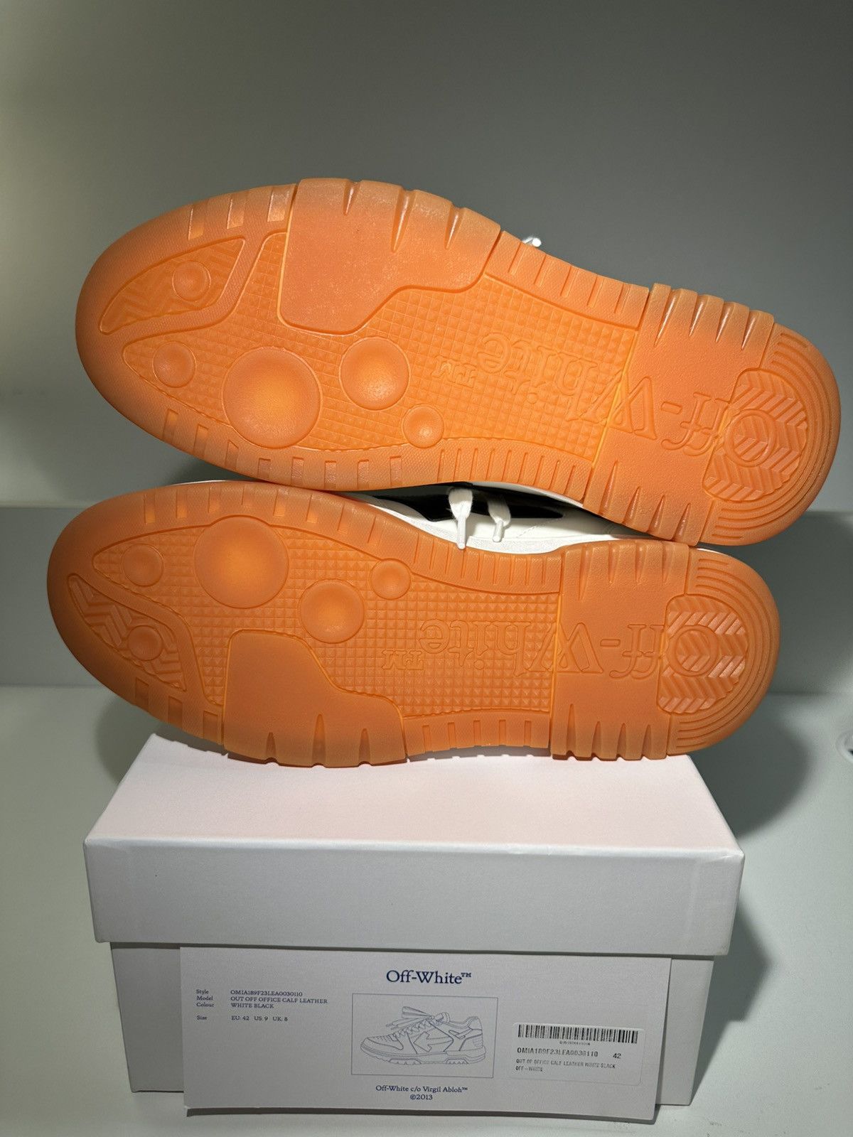 Off-White Off-White out off office gum Size US 9 / EU 42 - 6 Thumbnail