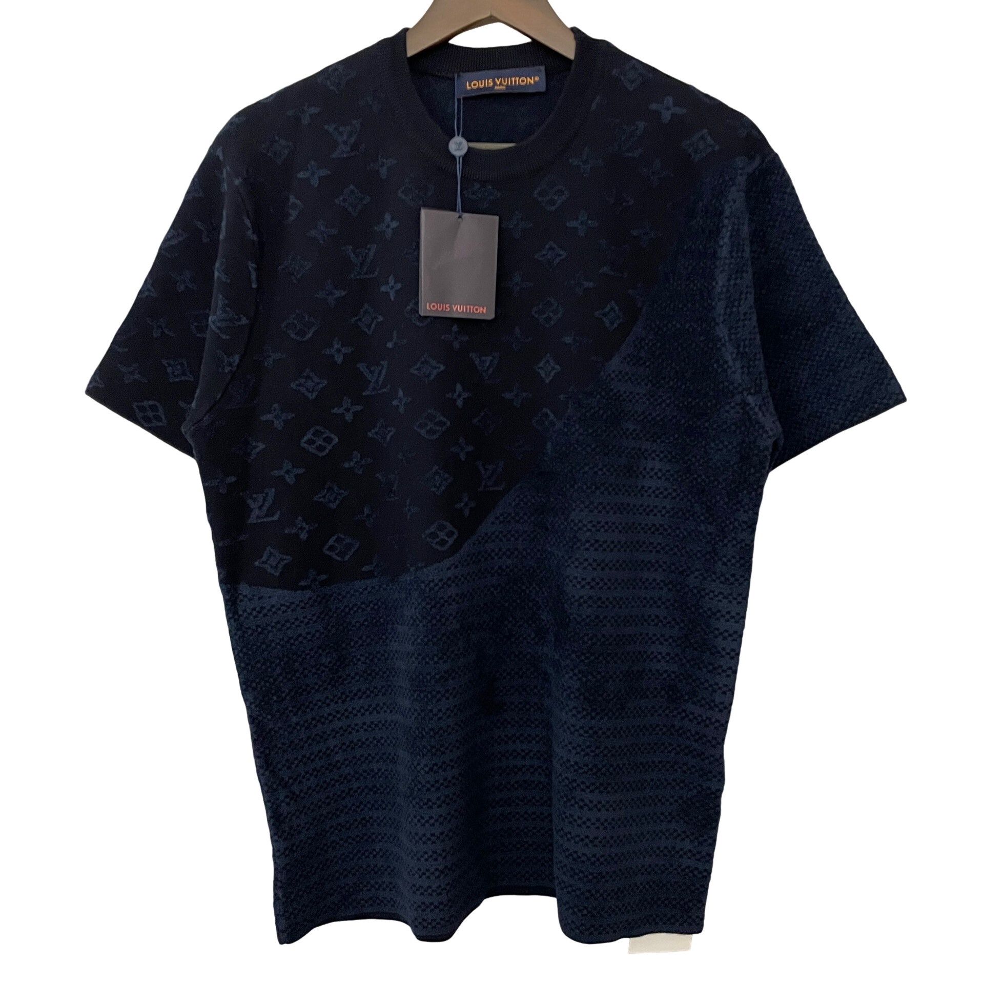 Louis Vuitton Louis Vuitton Monogram Flocked T-Shirt M Size US M / EU 48-50 / 2 - 1 Thumbnail