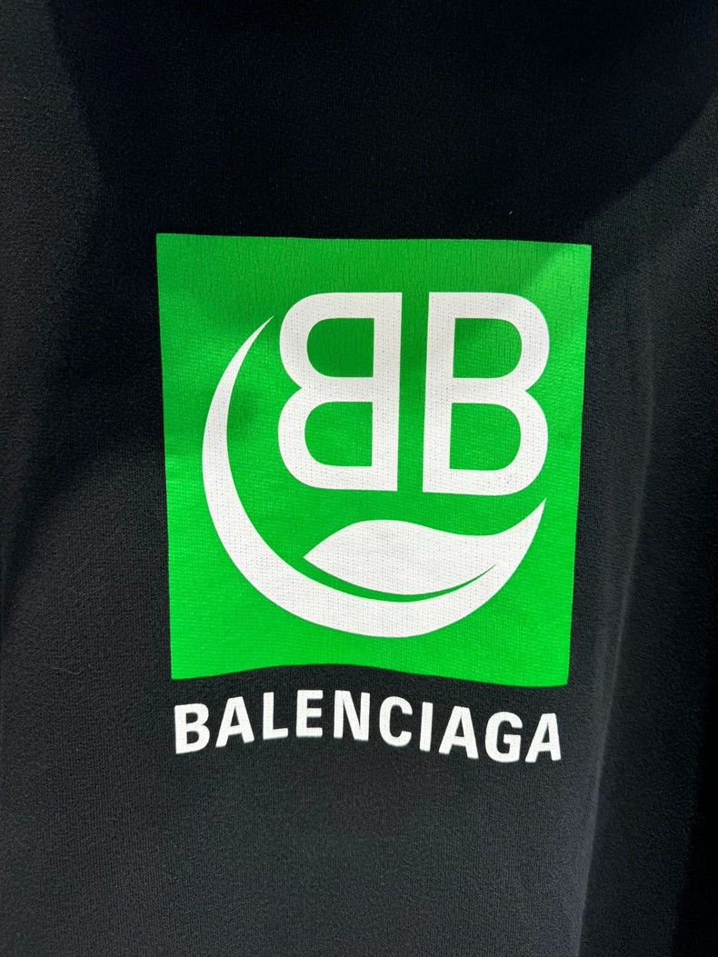Balenciaga Balenciaga Black Eco Logo Sweatshirt Size US S / EU 44-46 / 1 - 5 Thumbnail
