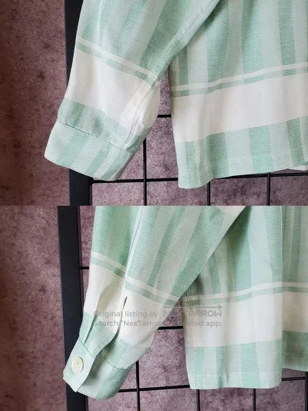 Dior Dior Summer Green Embroidered Logo Crop Shirt . Size M / US 6-8 / IT 42-44 - 7 Thumbnail
