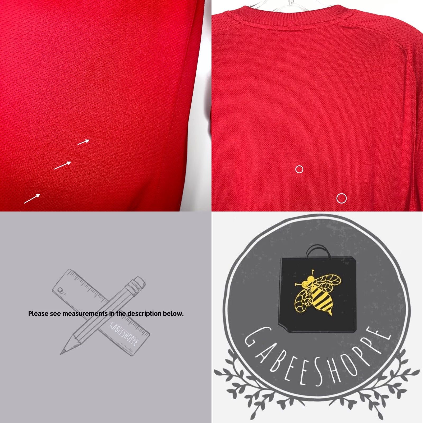Nike Nike Dri-Fit Shirt Mens S Red Long Sleeve Soccer Elbow Pads Team Size US S / EU 44-46 / 1 - 9 Thumbnail