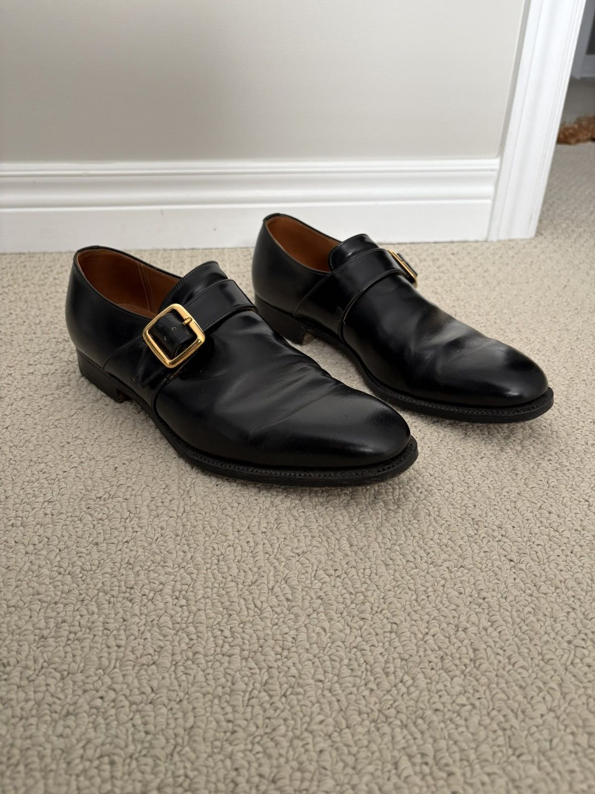 CHURCH’S • WESTBURY • Gold Buckle, Leather Shoes Church main image 3