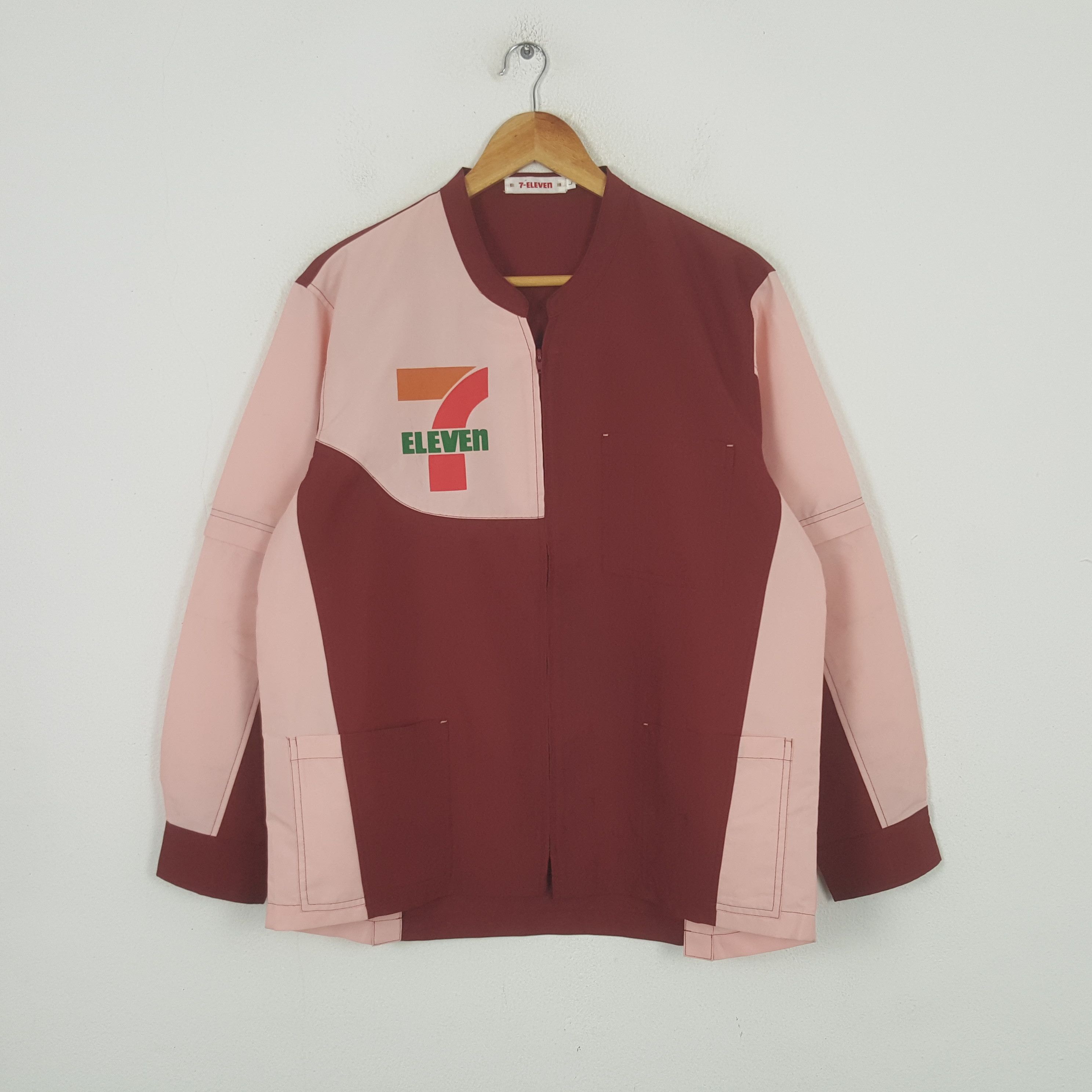 Japanese Brand Vintage 7 Eleven Japanese Brand Uniform Jacket RR26 Size US L / EU 52-54 / 3 - 3 Thumbnail