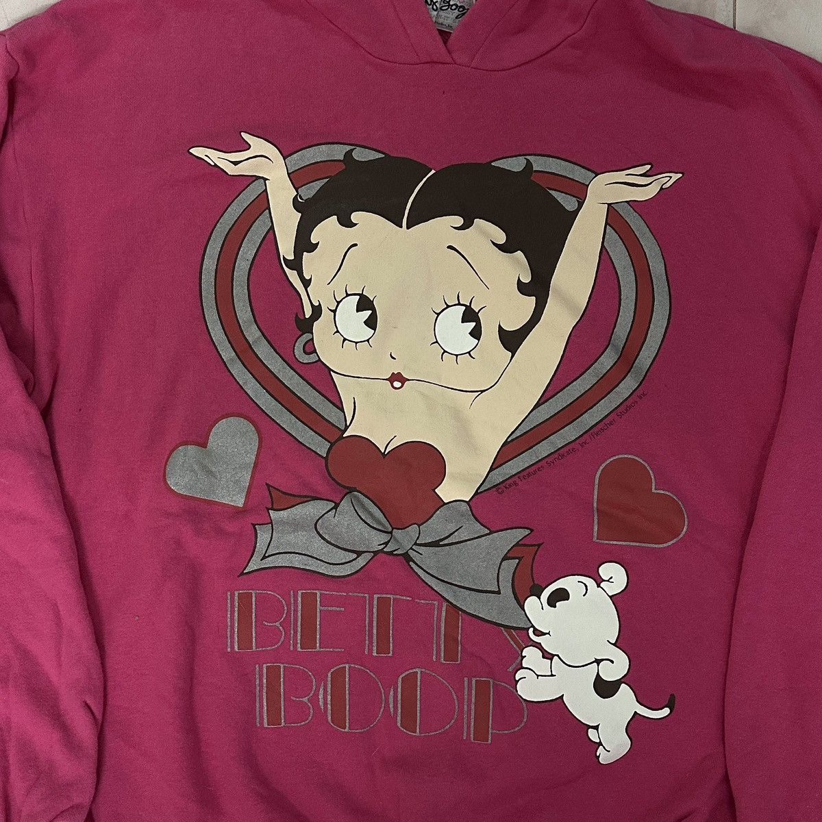 Cartoon Network Vintage Hot Pink Betty Boop Hoodie Size US L / EU 52-54 / 3 - 1 Thumbnail