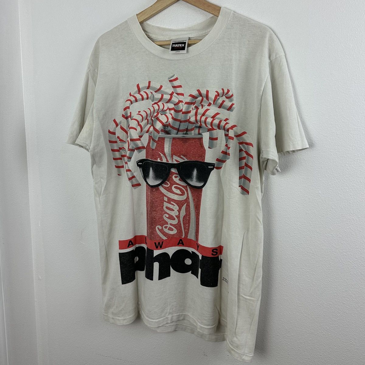 Vintage Vintage Coca Cola T Shirt L Snack Promo Always Phat Size US L / EU 52-54 / 3 - 2 Thumbnail
