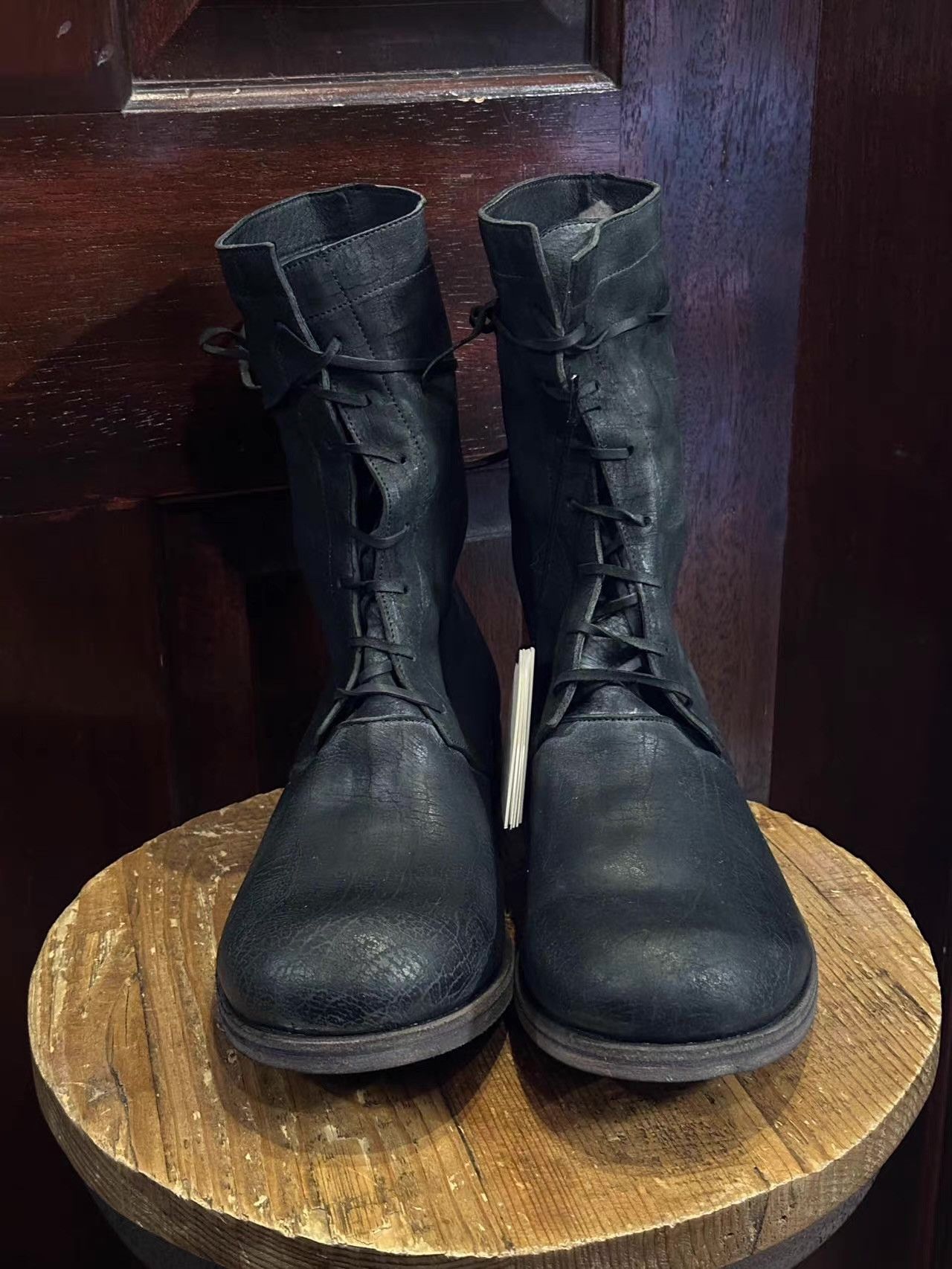 Individual Sentiments IS by Individual Sentiments 12FW Horsehide Strap Boots Ｑ25 Size US 8.5 / EU 41-42 - 1 Thumbnail