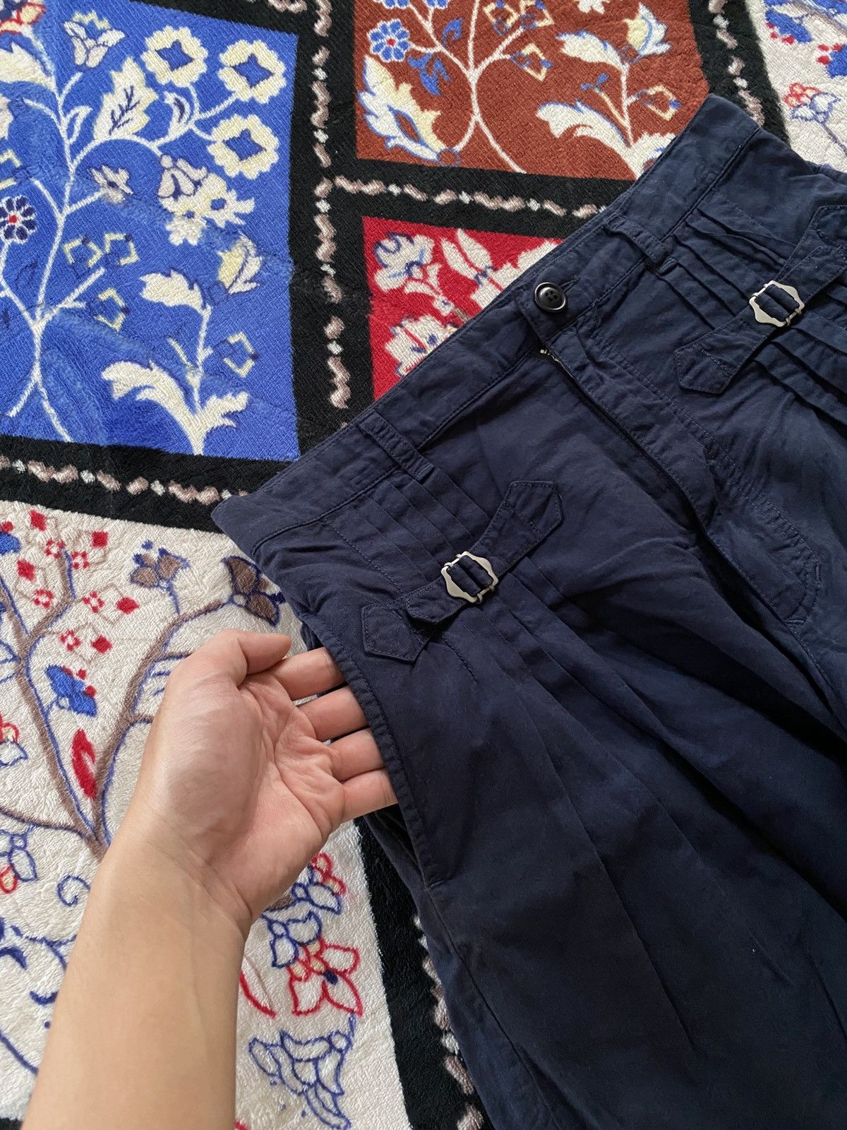 Issey Miyake RARE Sunaokuwahara Double Buckle Shortpants Size US 30 / EU 46 - 7 Thumbnail