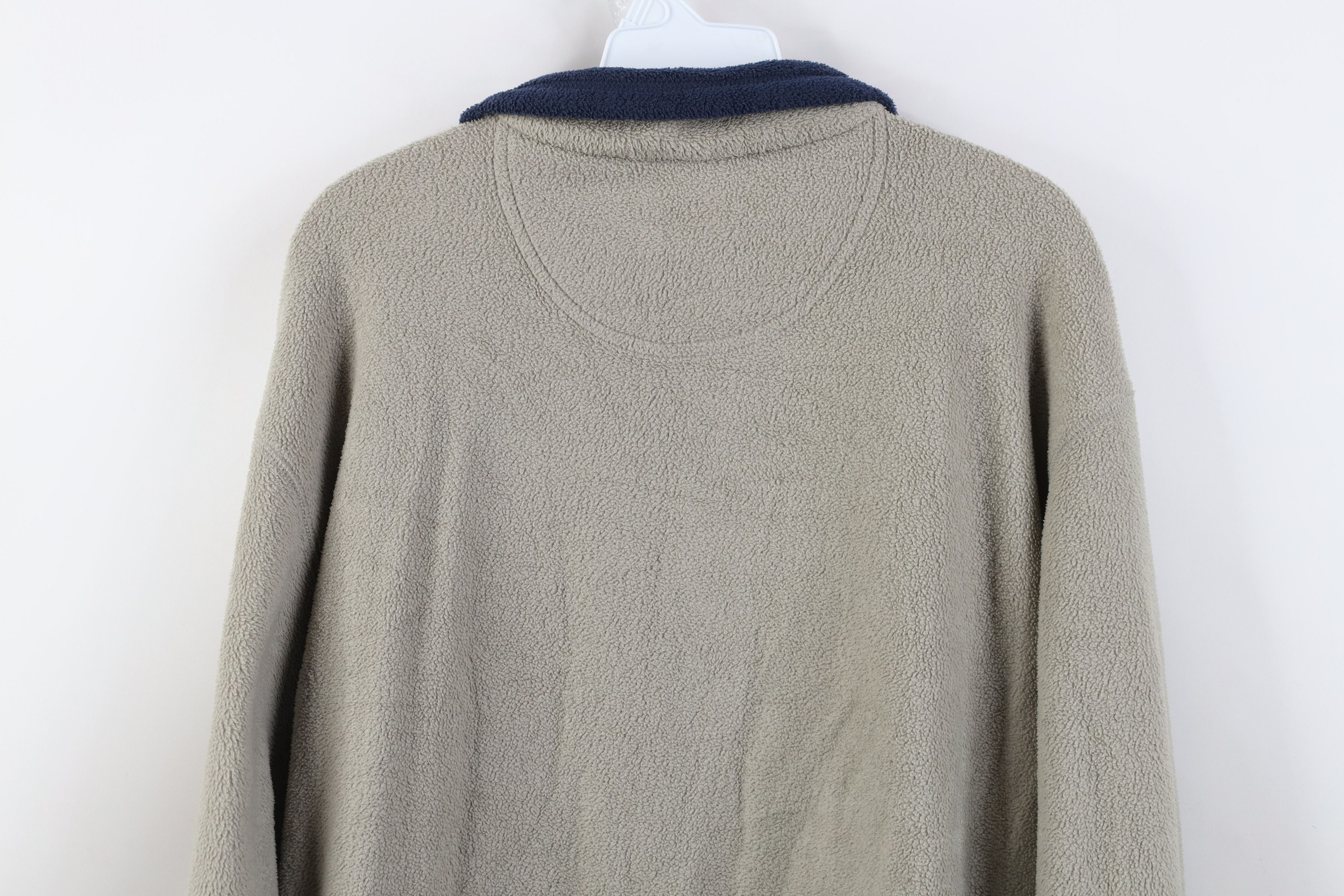 Vintage Vintage 90s Streetwear 1/4 Half Zip Fleece Pullover Sweater Size US L / EU 52-54 / 3 - 12 Thumbnail