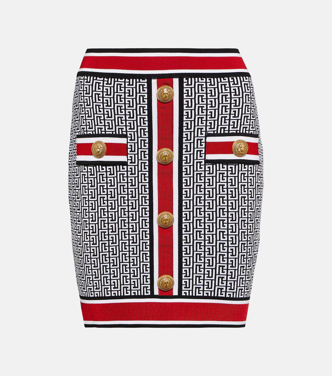 Balmain o1y0625 Mini Skirt in Multicolor Size 30" / US 8 / IT 44 - 1 Thumbnail
