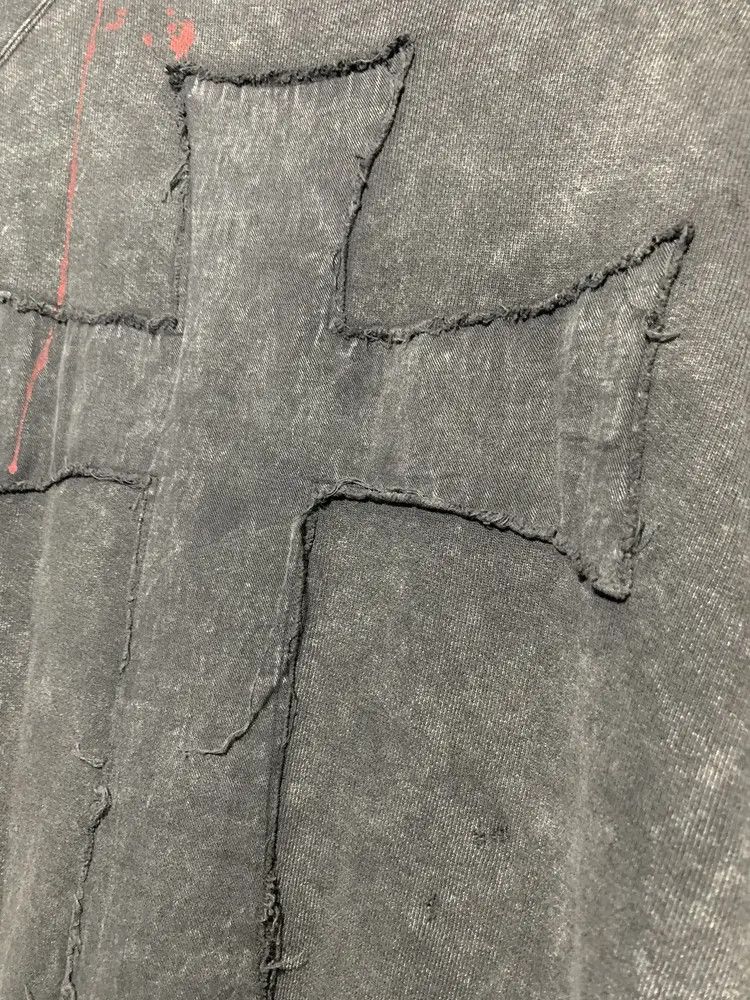 PPFM 🧨RARE🧨PPFM BISTRITA DRACULA BITE distressed cross hoodie a Size US M / EU 48-50 / 2 - 15 Thumbnail