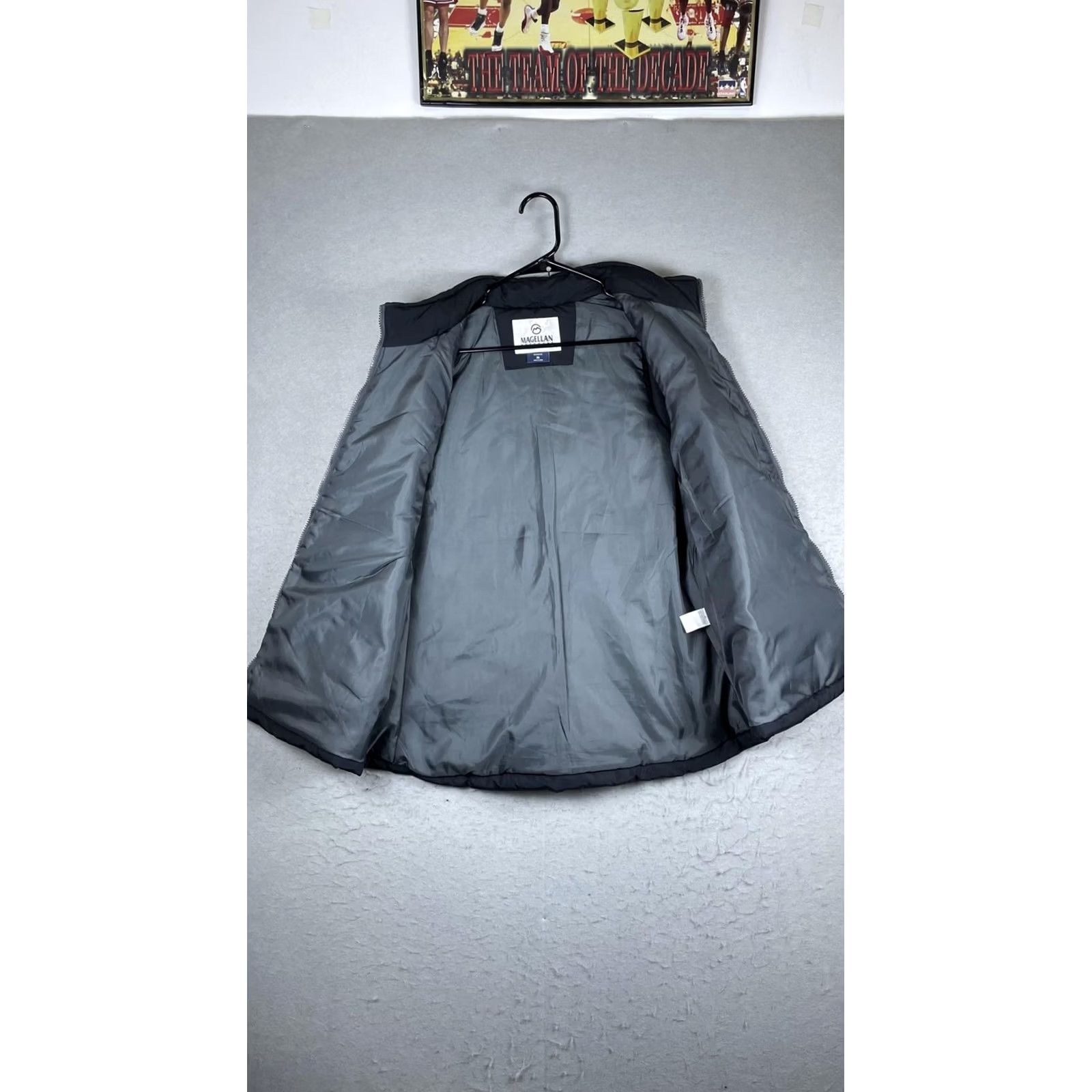 Vintage Magellan Outdoors Vest Womens XL Black Quilted Full Zip Puffer Outdoor Size XL / US 12-14 / IT 48-50 - 6 Thumbnail