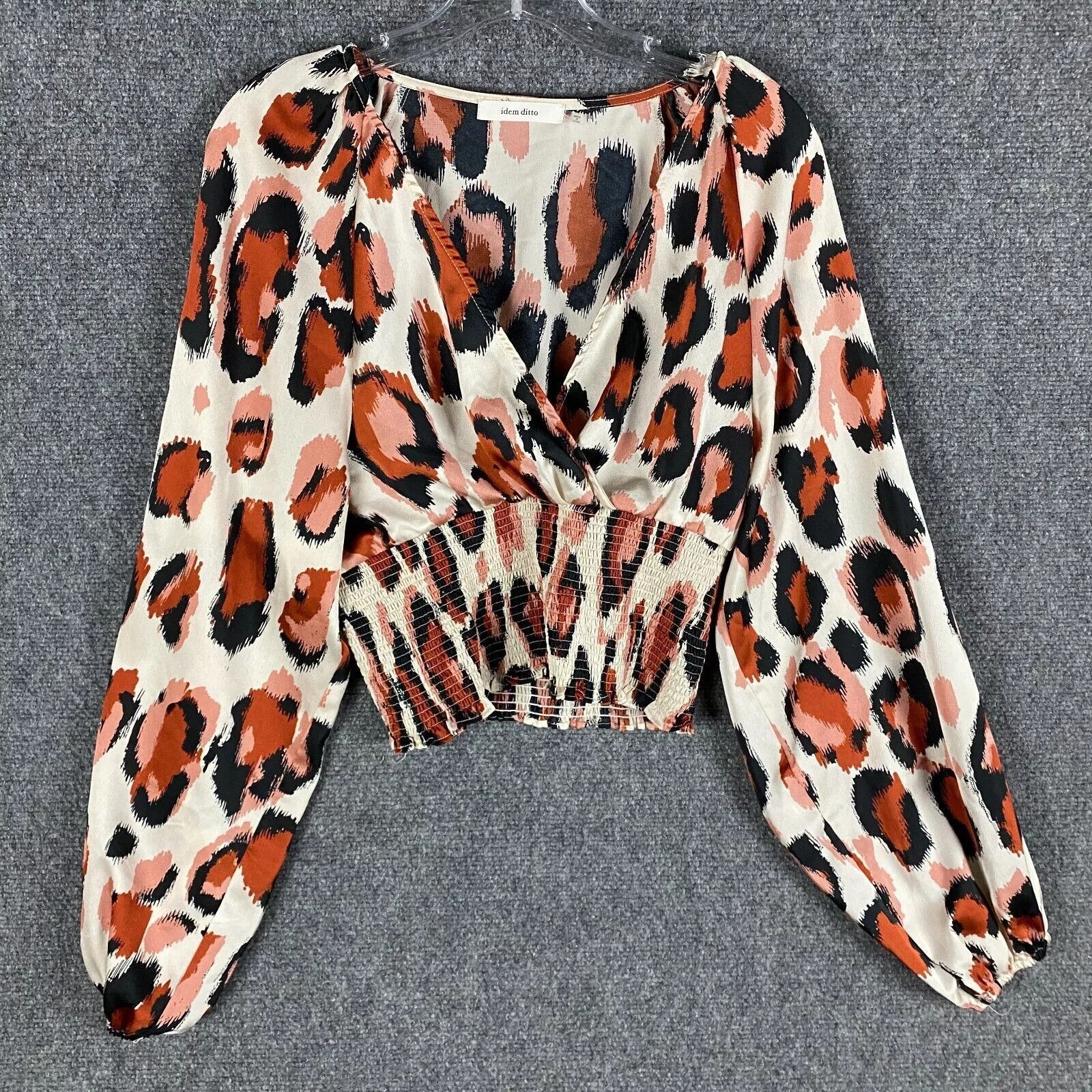 Other Idem Ditto Blouse Women's Medium Long Sleeve Adults M Size M / US 6-8 / IT 42-44 - 1 Thumbnail