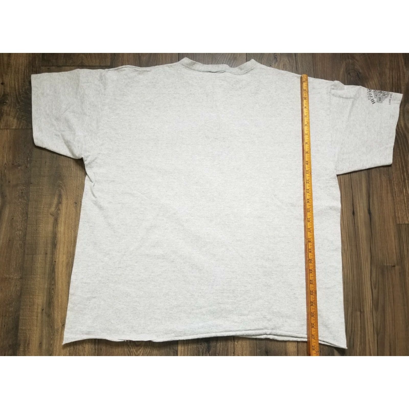 Harley Davidson VINTAGE Harley-Davidson T-Shirt Men 2XL Short Sleeve Gray Eagle Logo Biker Motorcycle Made in USA Size US XXL / EU 58 / 5 - 2 Thumbnail