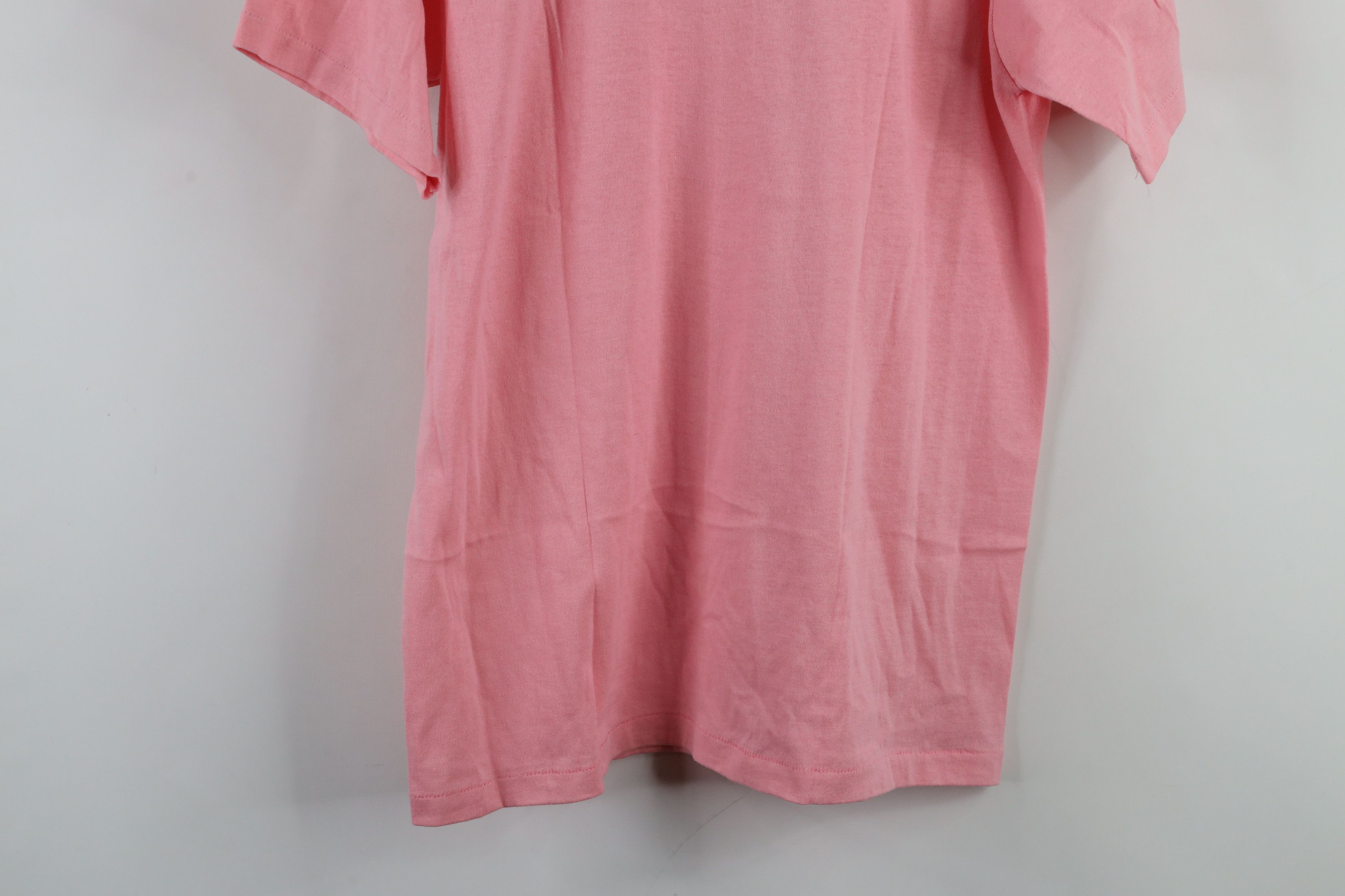 Vintage Vintage 70s Streetwear Short Sleeve Pocket T-Shirt Pink USA Size L / US 10 / IT 46 - 10 Thumbnail